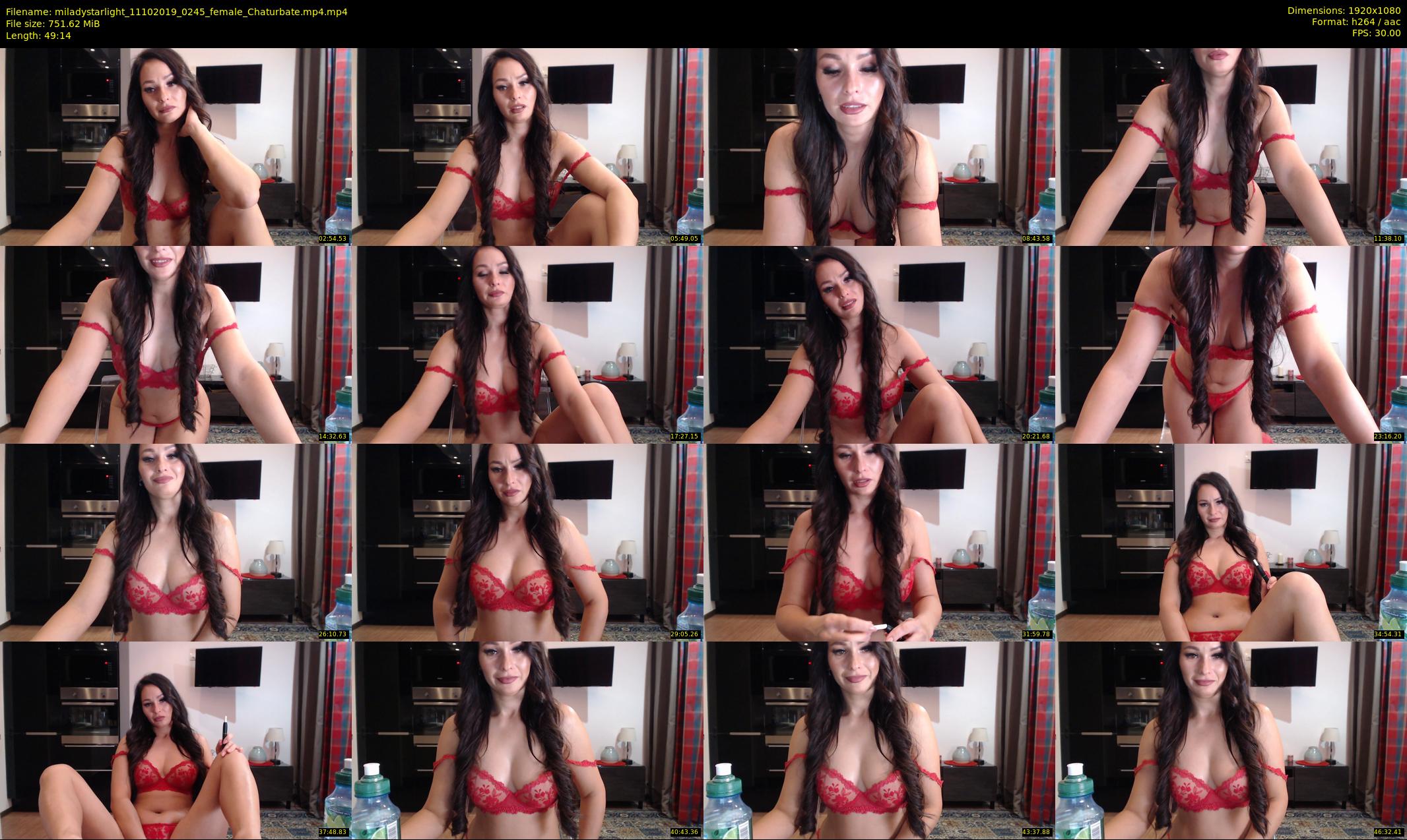 miladystarlight — 50 minute Chaturbate female cam show recording, 1080p, Oct 11, 2019