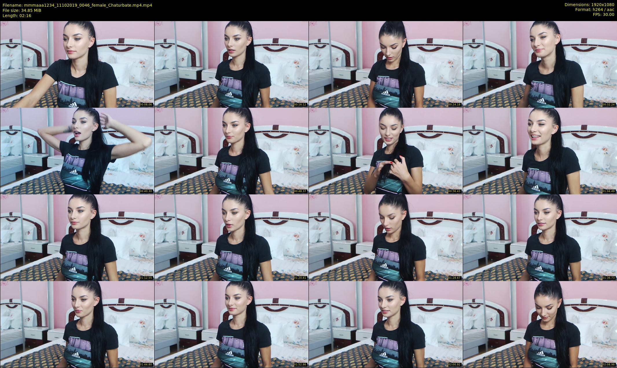 mmmaaa1234 — 3 minute Chaturbate female cam show recording, 1080p, Oct 11, 2019