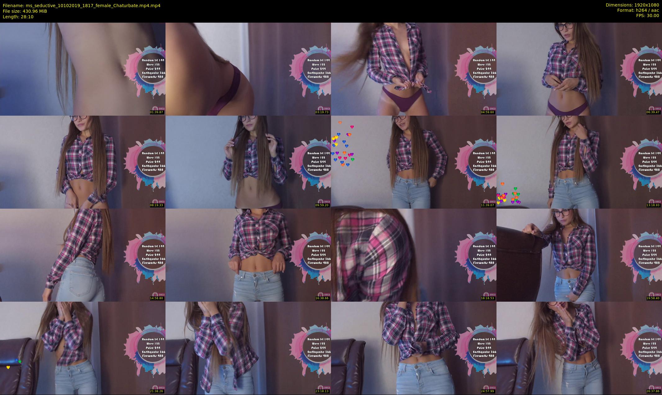 ms_seductive — 29 minute Chaturbate female cam show recording, 1080p, Oct 10, 2019