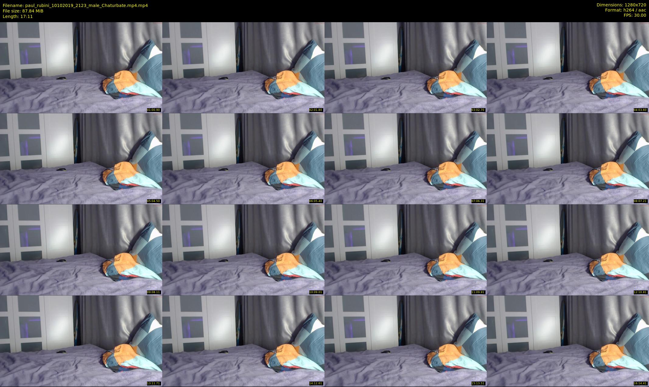 paul_rubini — 18 minute Chaturbate male cam show recording, 720p, Oct 10, 2019