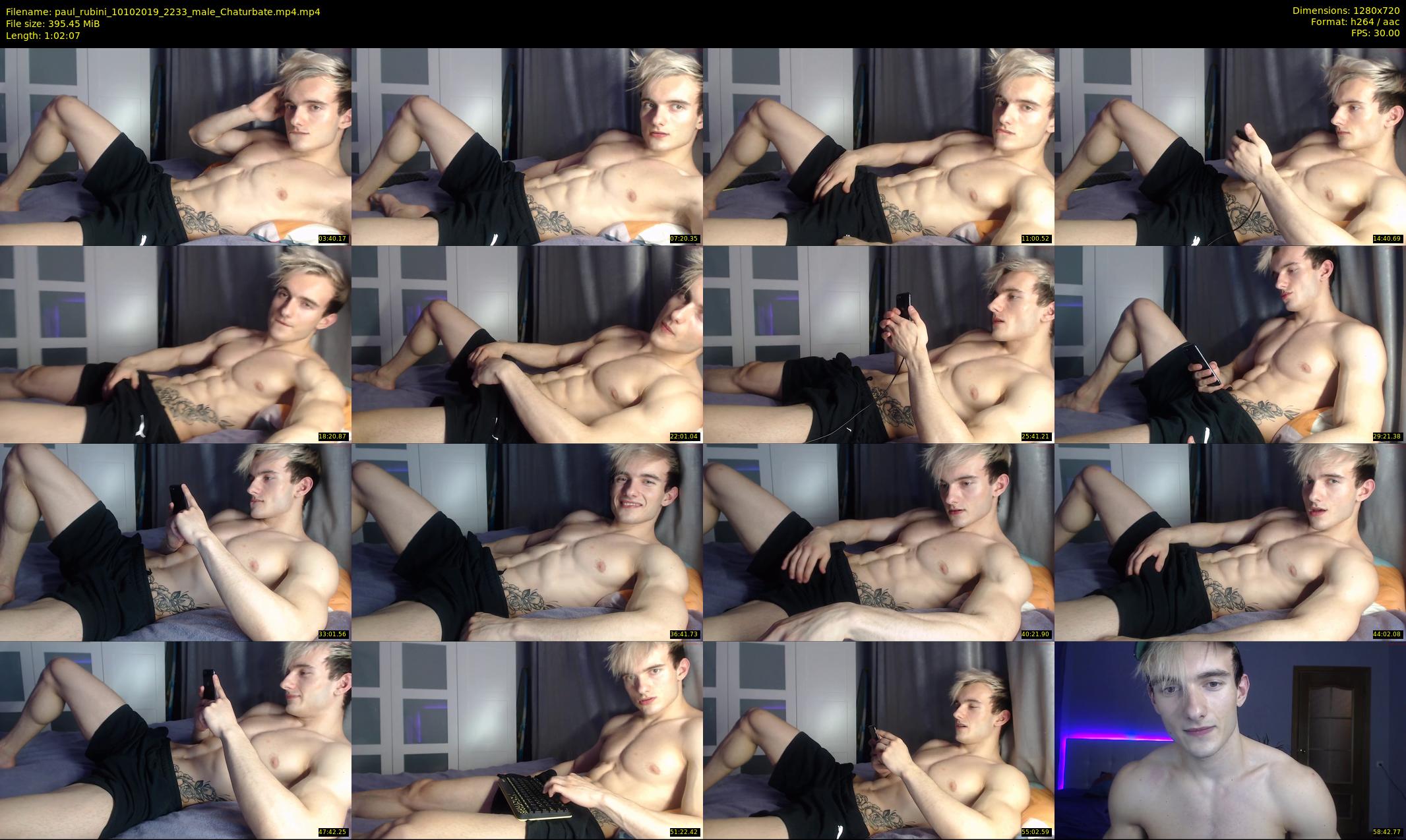 paul_rubini — 63 minute Chaturbate male cam show recording, 720p, Oct 10, 2019
