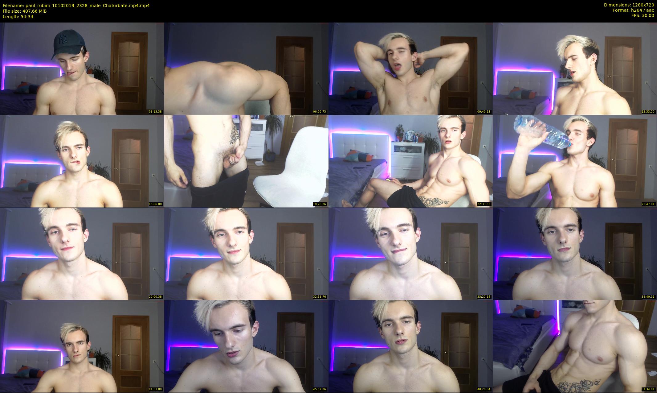 paul_rubini — 55 minute Chaturbate male cam show recording, 720p, Oct 10, 2019