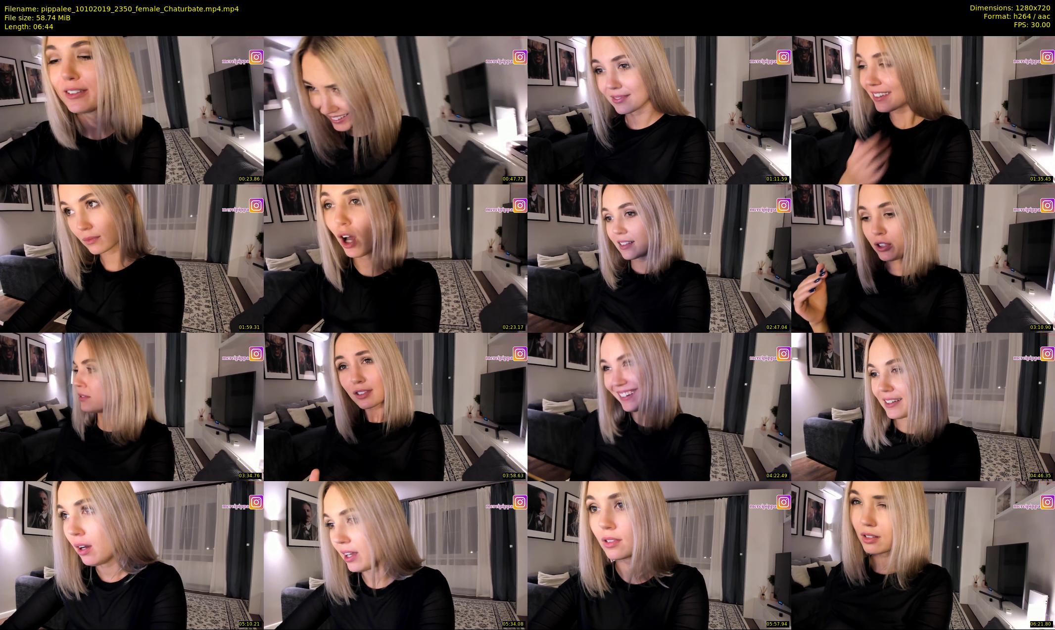 pippalee — 7 minute Chaturbate female cam show recording, 720p, Oct 10, 2019