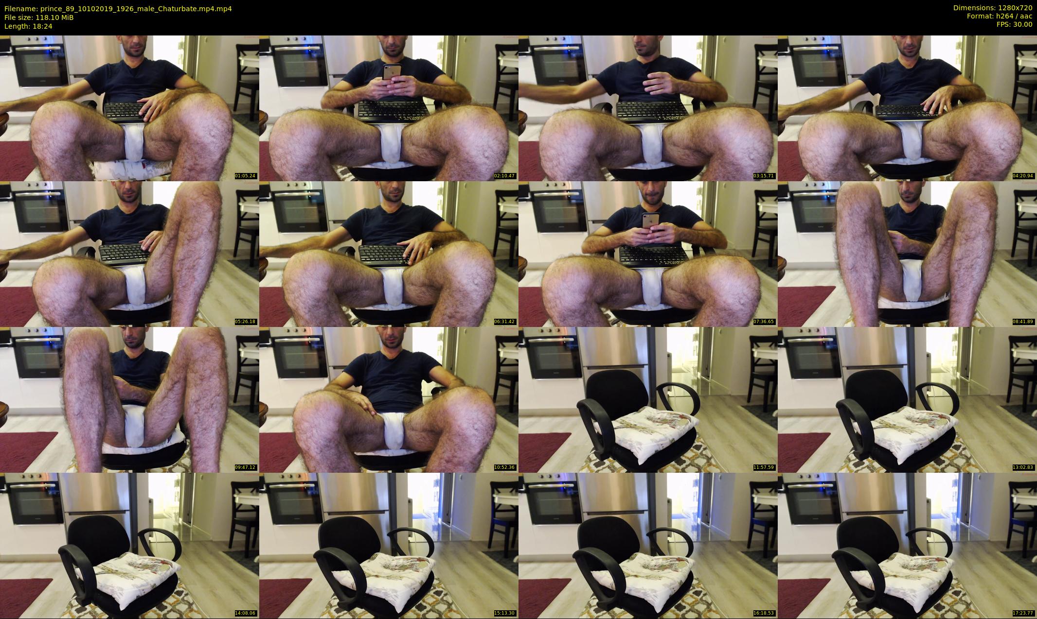 prince_89 — 19 minute Chaturbate male cam show recording, 720p, Oct 10, 2019