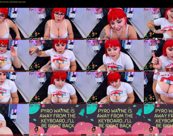 pyrowayne — 43 minute Chaturbate female cam show recording, 720p, Oct 11, 2019