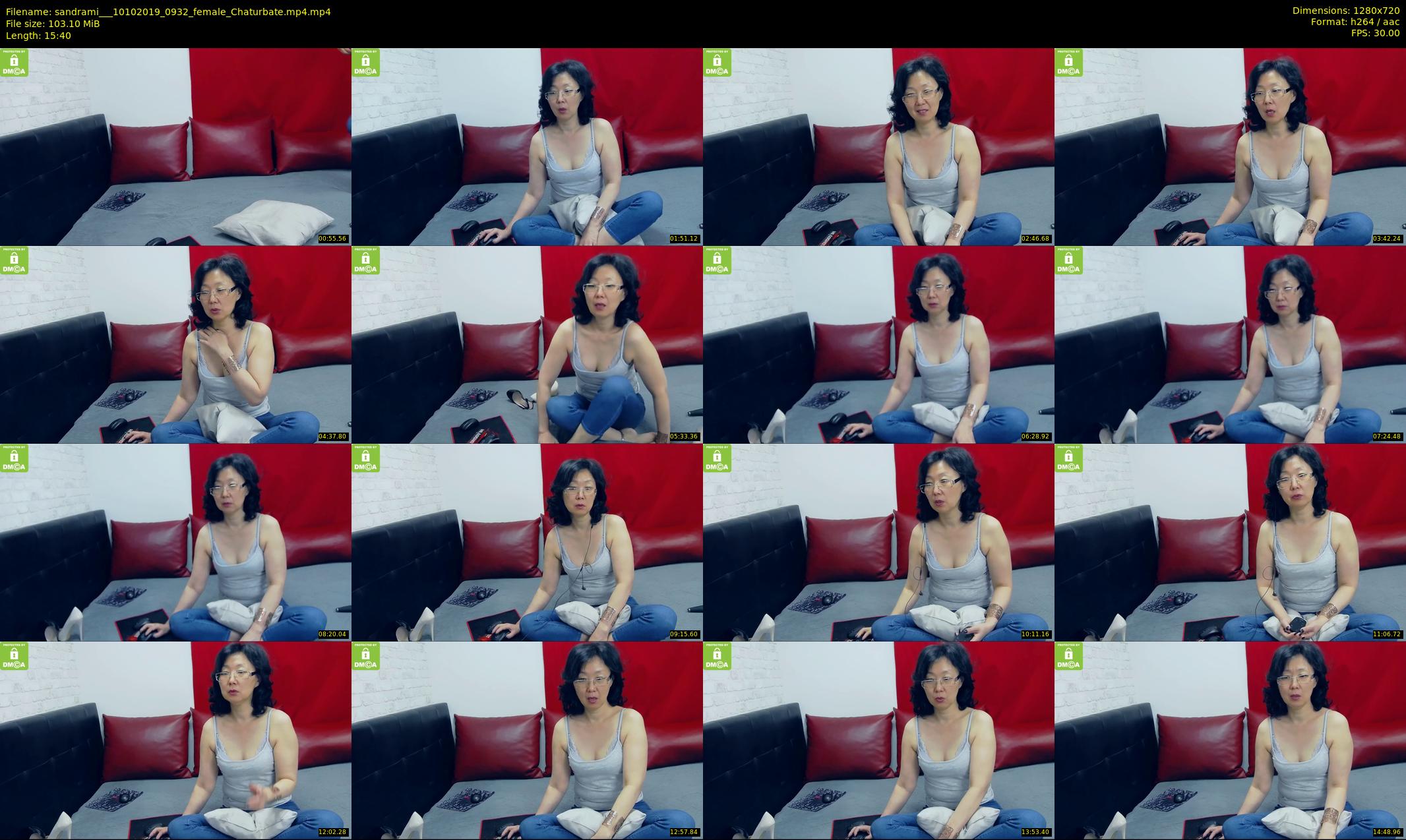 sandrami__ — 16 minute Chaturbate female cam show recording, 720p, Oct 10, 2019