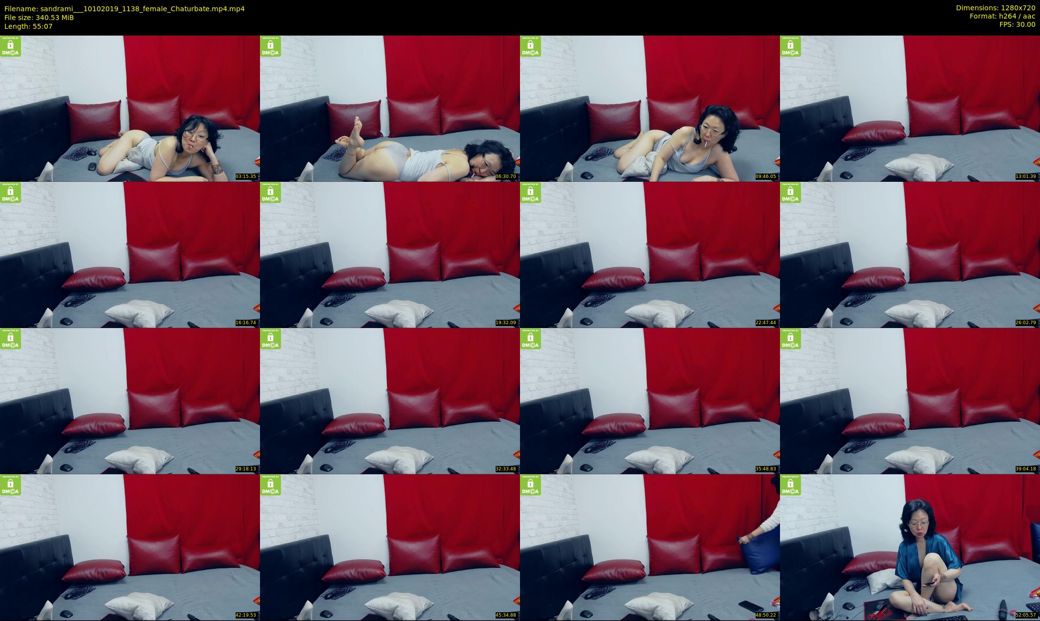 sandrami__ — 56 minute Chaturbate female cam show recording, 720p, Oct 10, 2019
