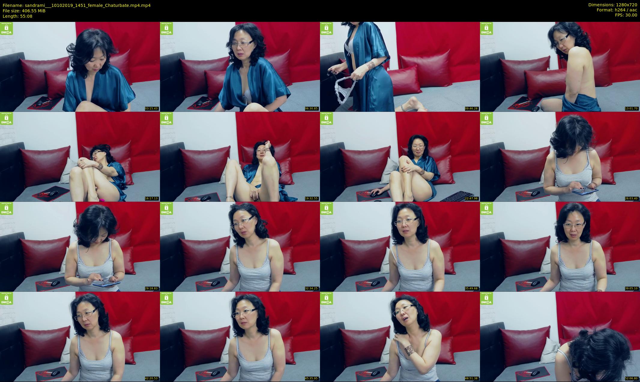sandrami__ — 56 minute Chaturbate female cam show recording, 720p, Oct 10, 2019