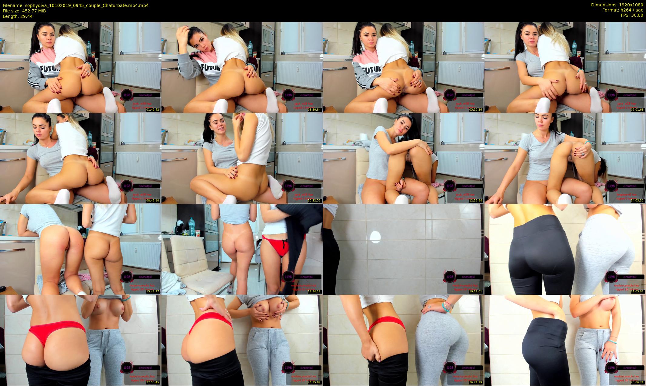 sophydiva — 30 minute Chaturbate female cam show recording, 1080p, Oct 10, 2019