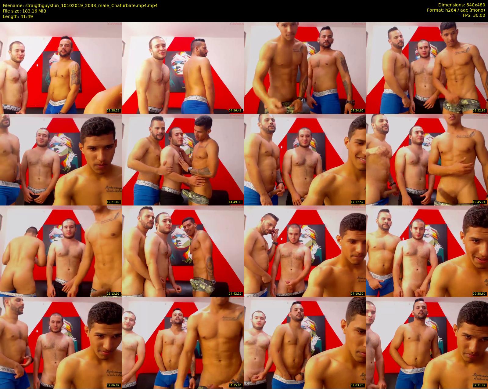 straigthguysfun — 42 minute Chaturbate male cam show recording, 480p, Oct 10, 2019