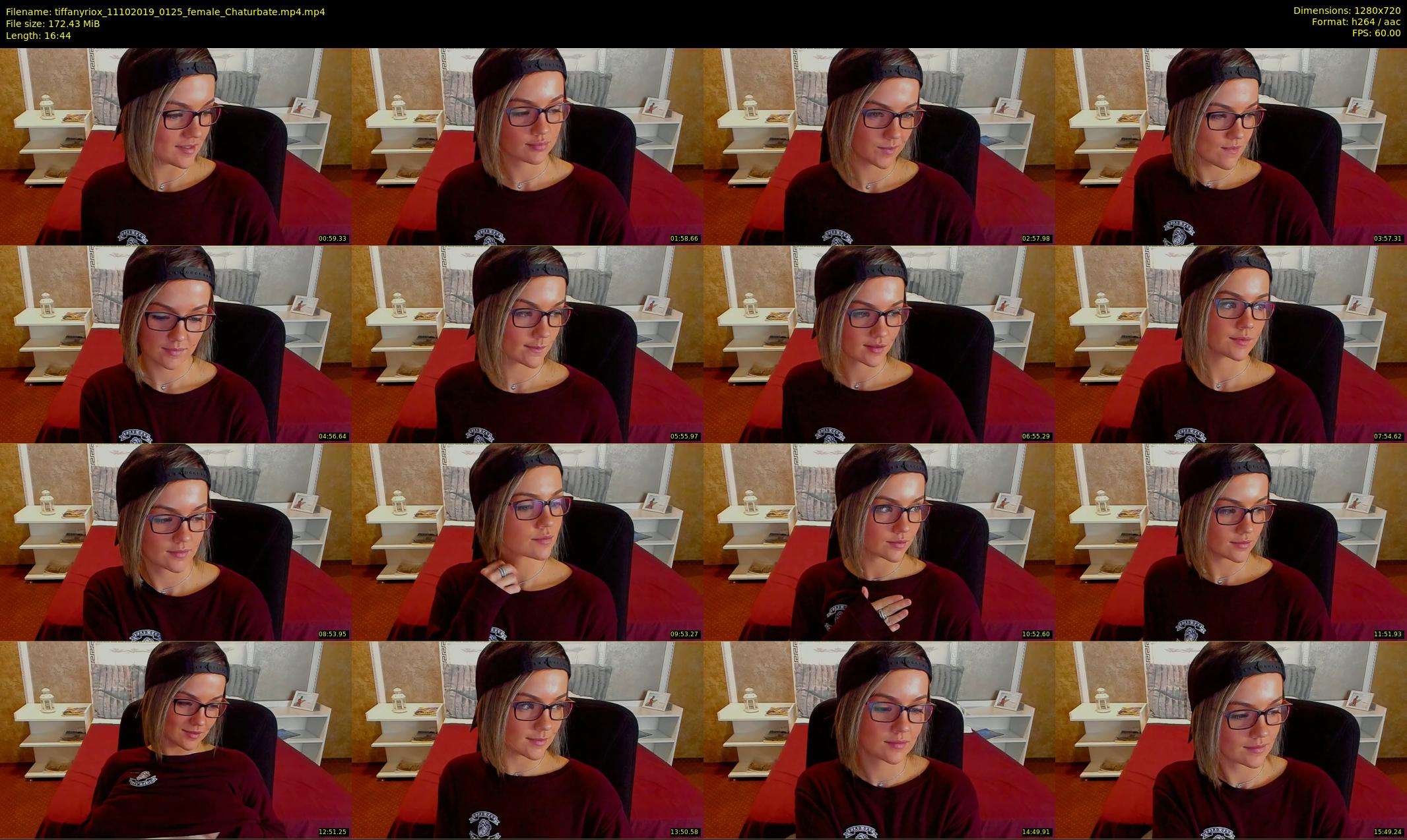 tiffanyriox — 17 minute Chaturbate female cam show recording, 720p, Oct 11, 2019
