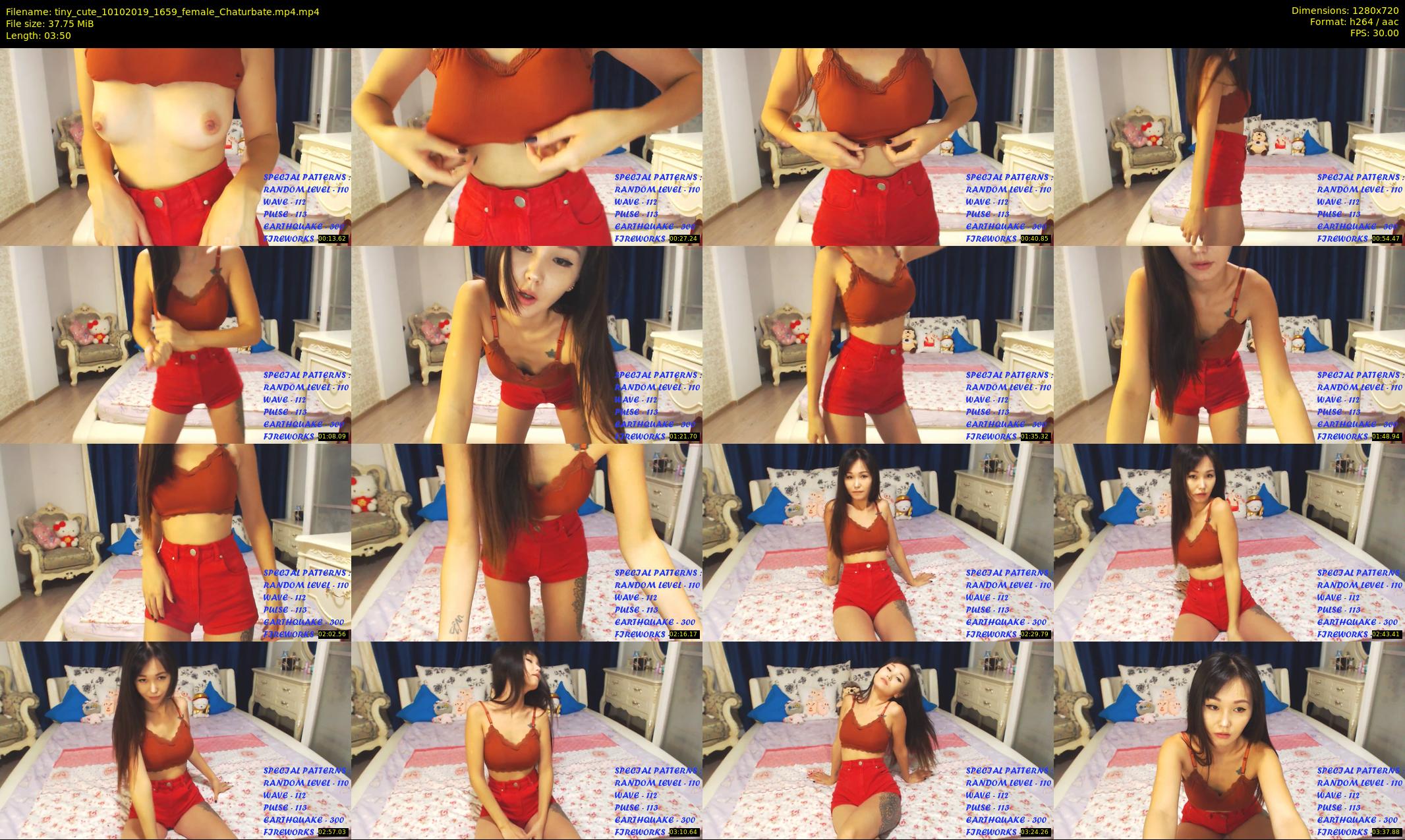 tiny_cute — 4 minute Chaturbate female cam show recording, 720p, Oct 10, 2019