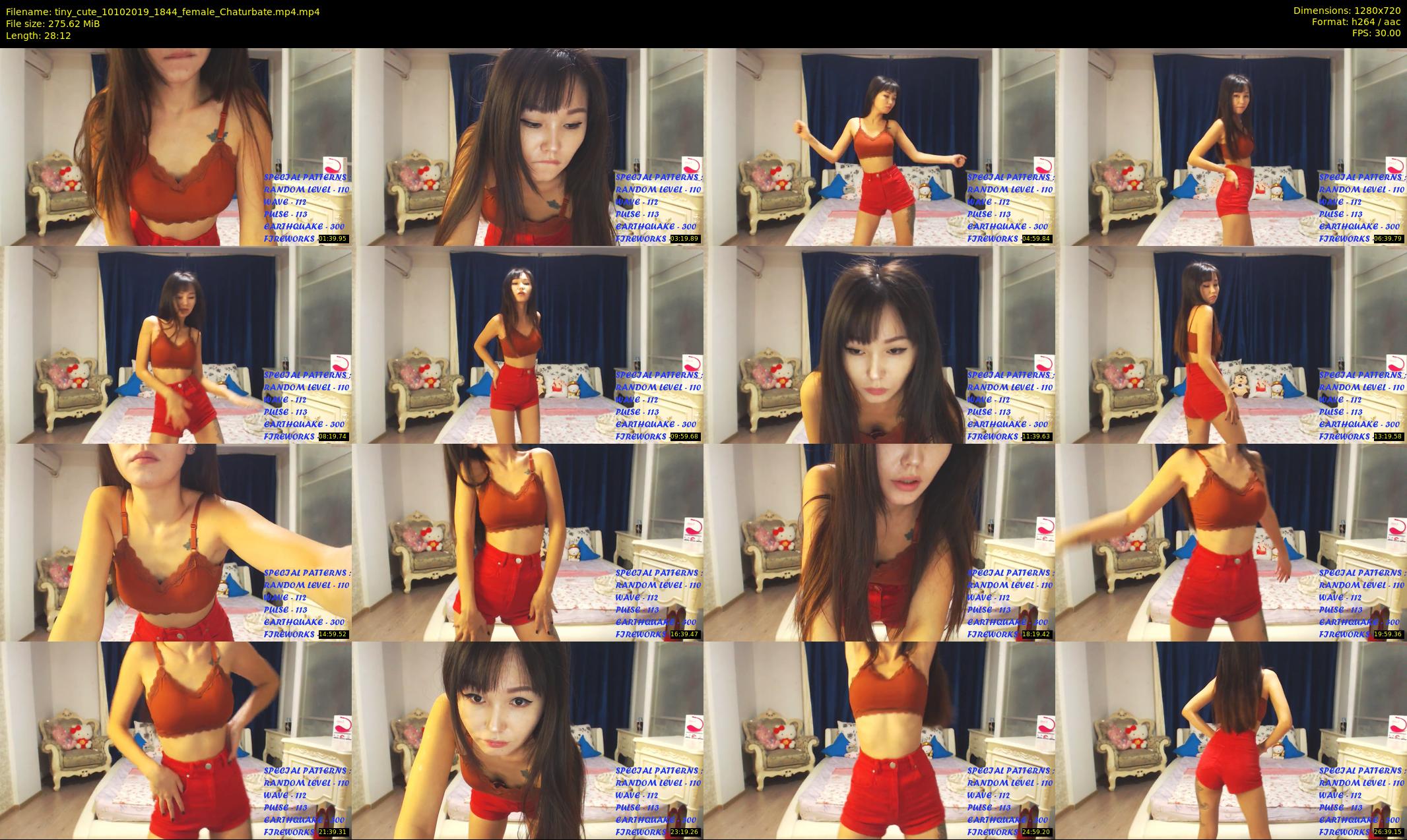 tiny_cute — 29 minute Chaturbate female cam show recording, 720p, Oct 10, 2019