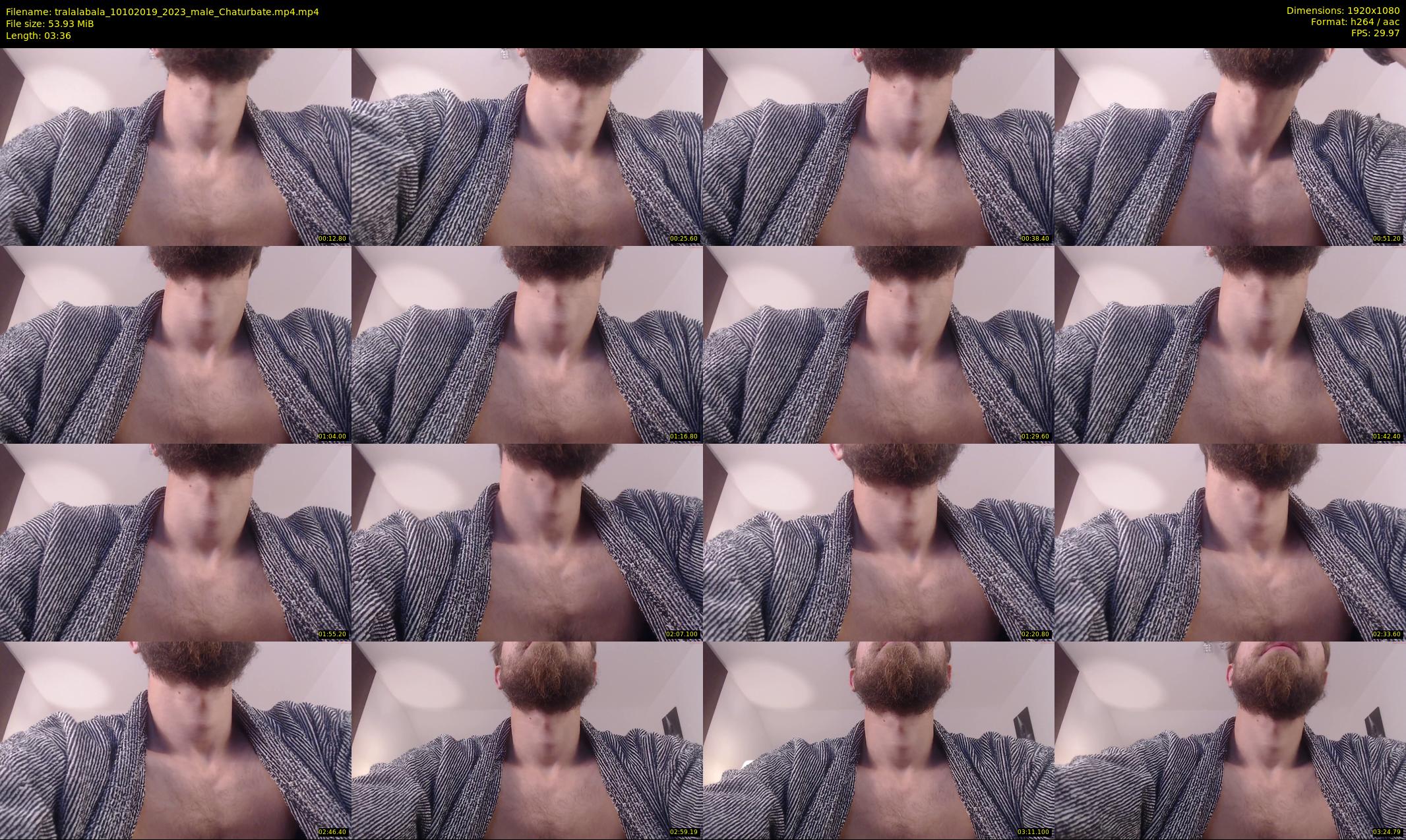 tralalabala — 4 minute Chaturbate male cam show recording, 1080p, Oct 10, 2019