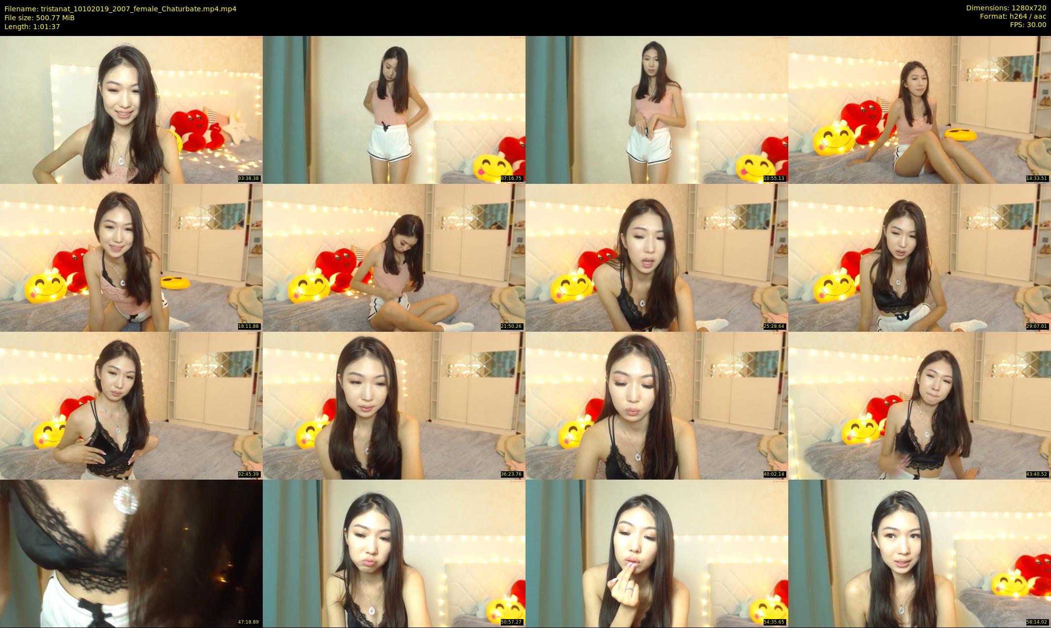 tristanat — 62 minute Chaturbate female cam show recording, 720p, Oct 10, 2019