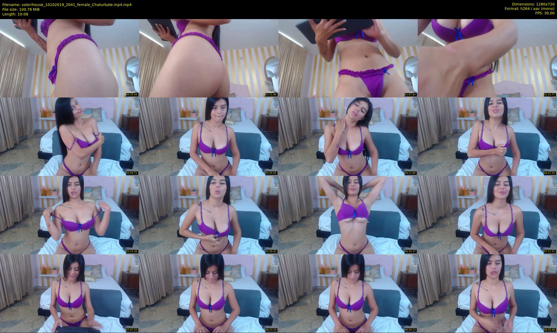 valerihouse — 11 minute Chaturbate female cam show recording, 720p, Oct 10, 2019