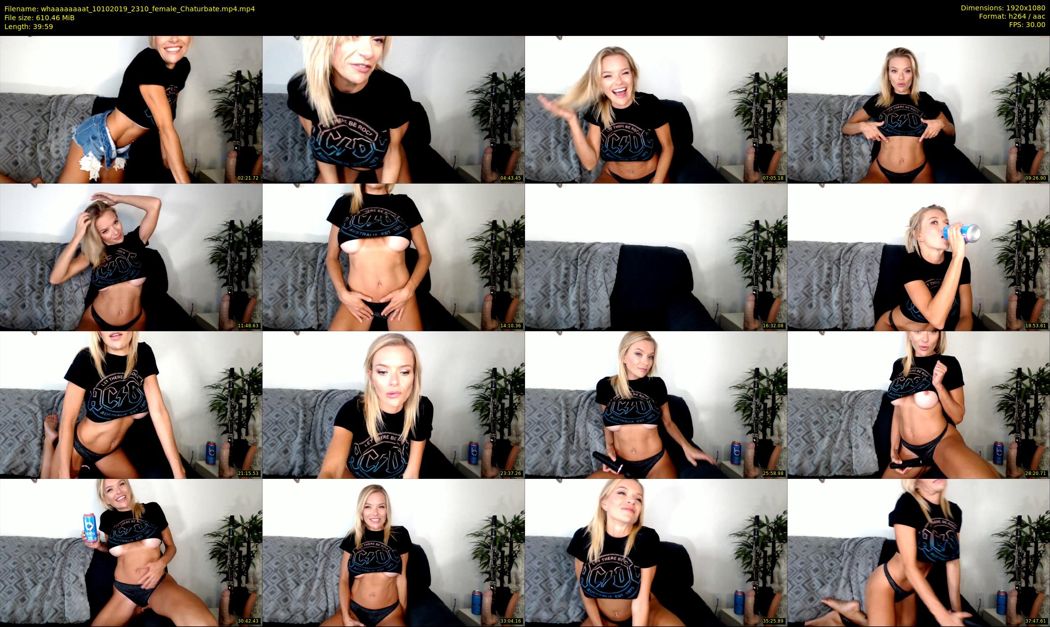 whaaaaaaaat — 40 minute Chaturbate couple cam show recording, 1080p, Oct 10, 2019