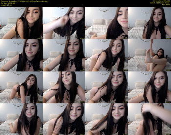 AlyssaShy — 18 minute MyFreeCams cam show recording, 480p, Oct 11, 2019