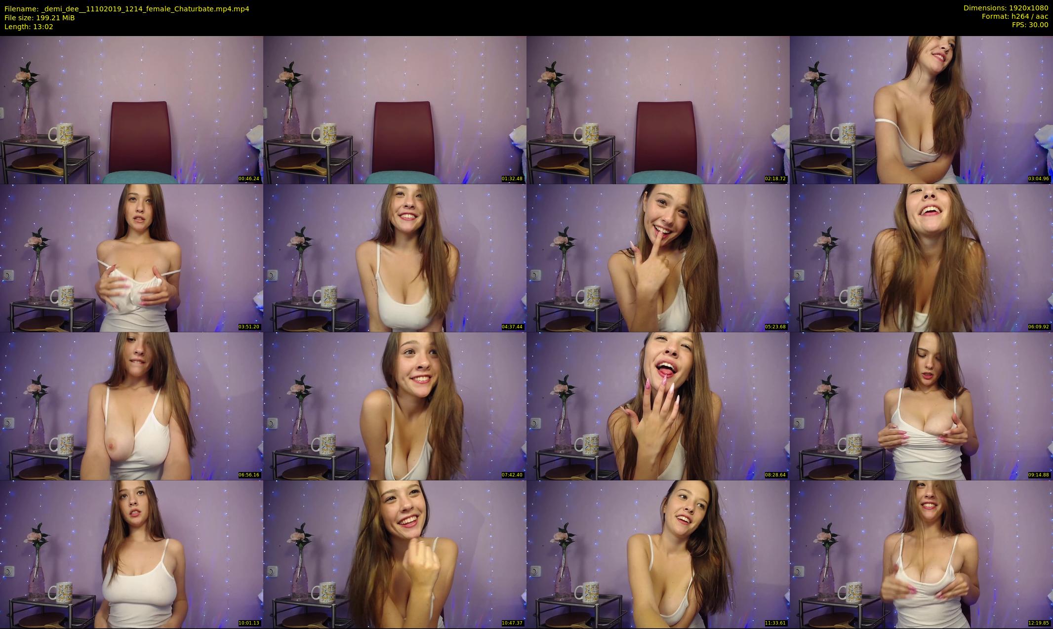 _demi_dee_ — 14 minute Chaturbate female cam show recording, 1080p, Oct 11, 2019