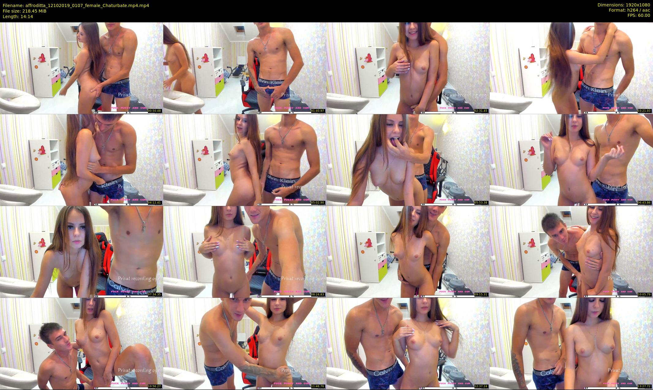 affroditta — 15 minute Chaturbate female cam show recording, 1080p, Oct 12, 2019