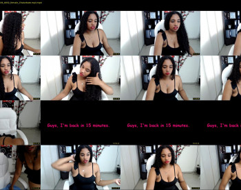 afrodita_smith08 — 92 minute Chaturbate female cam show recording, 720p, Oct 12, 2019
