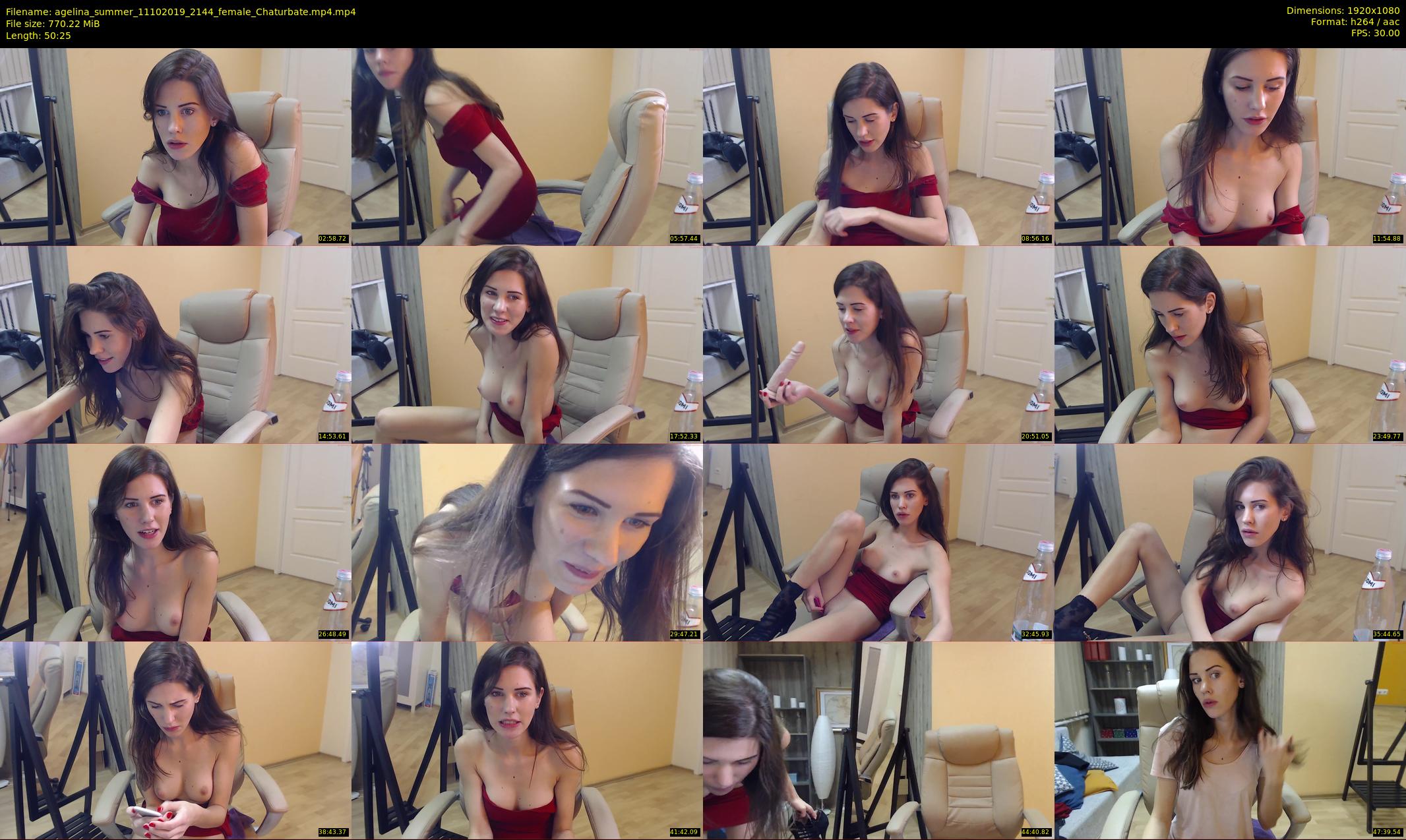 agelina_summer — 51 minute Chaturbate female cam show recording, 1080p, Oct 11, 2019