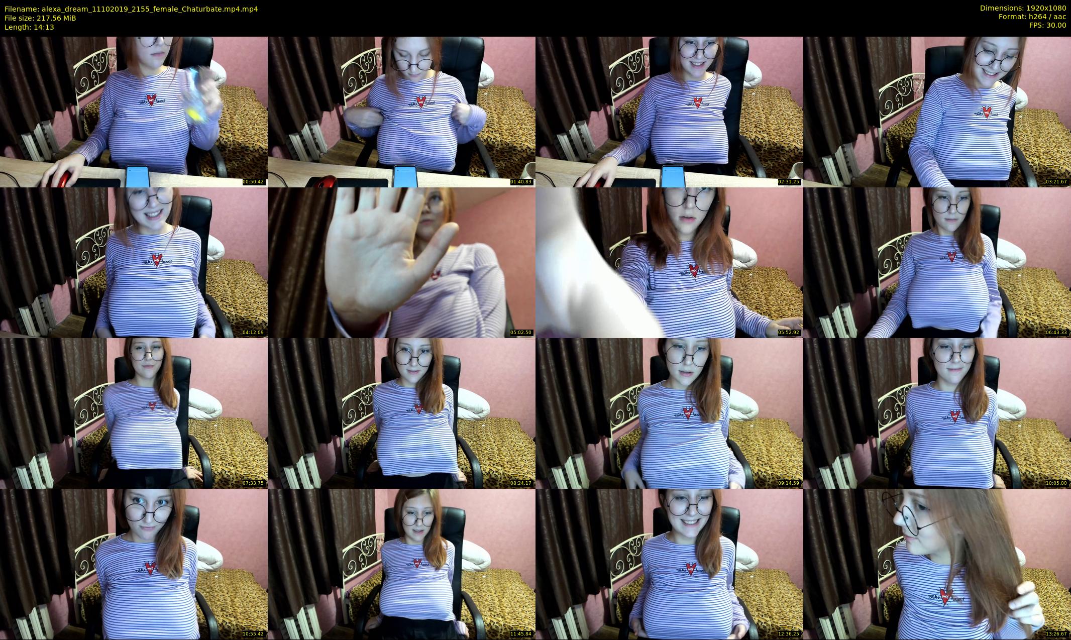 alexa_dream — 15 minute Chaturbate female cam show recording, 1080p, Oct 11, 2019