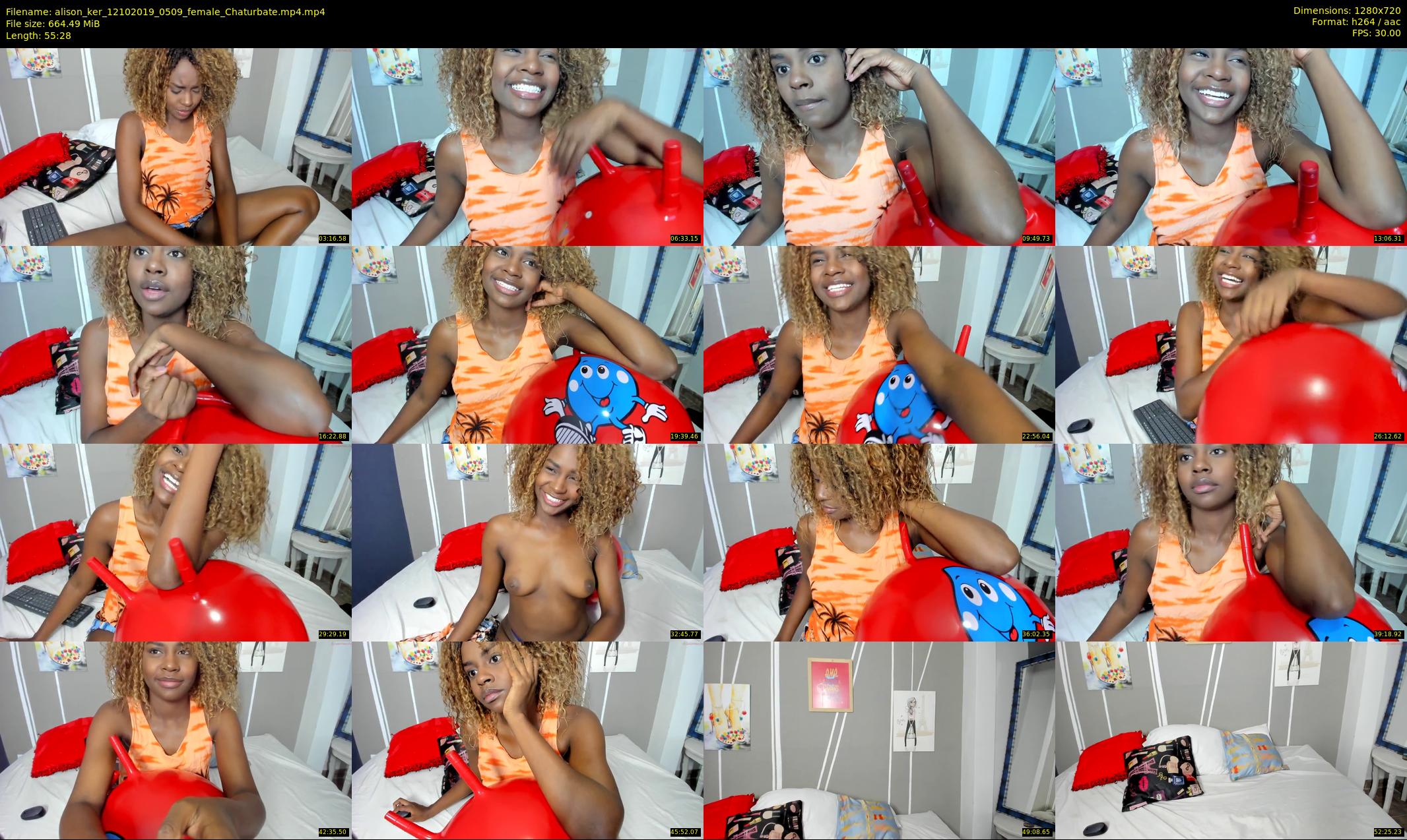 alison_ker — 56 minute Chaturbate female cam show recording, 720p, Oct 12, 2019