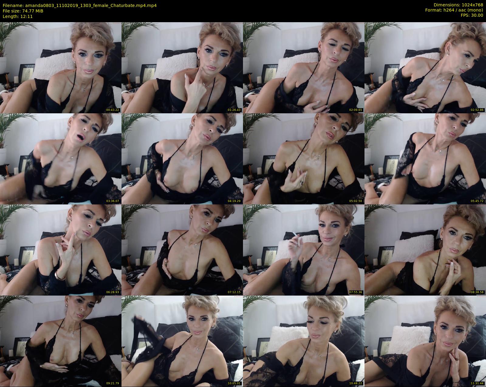 amanda0803 — 13 minute Chaturbate female cam show recording, 720p, Oct 11, 2019