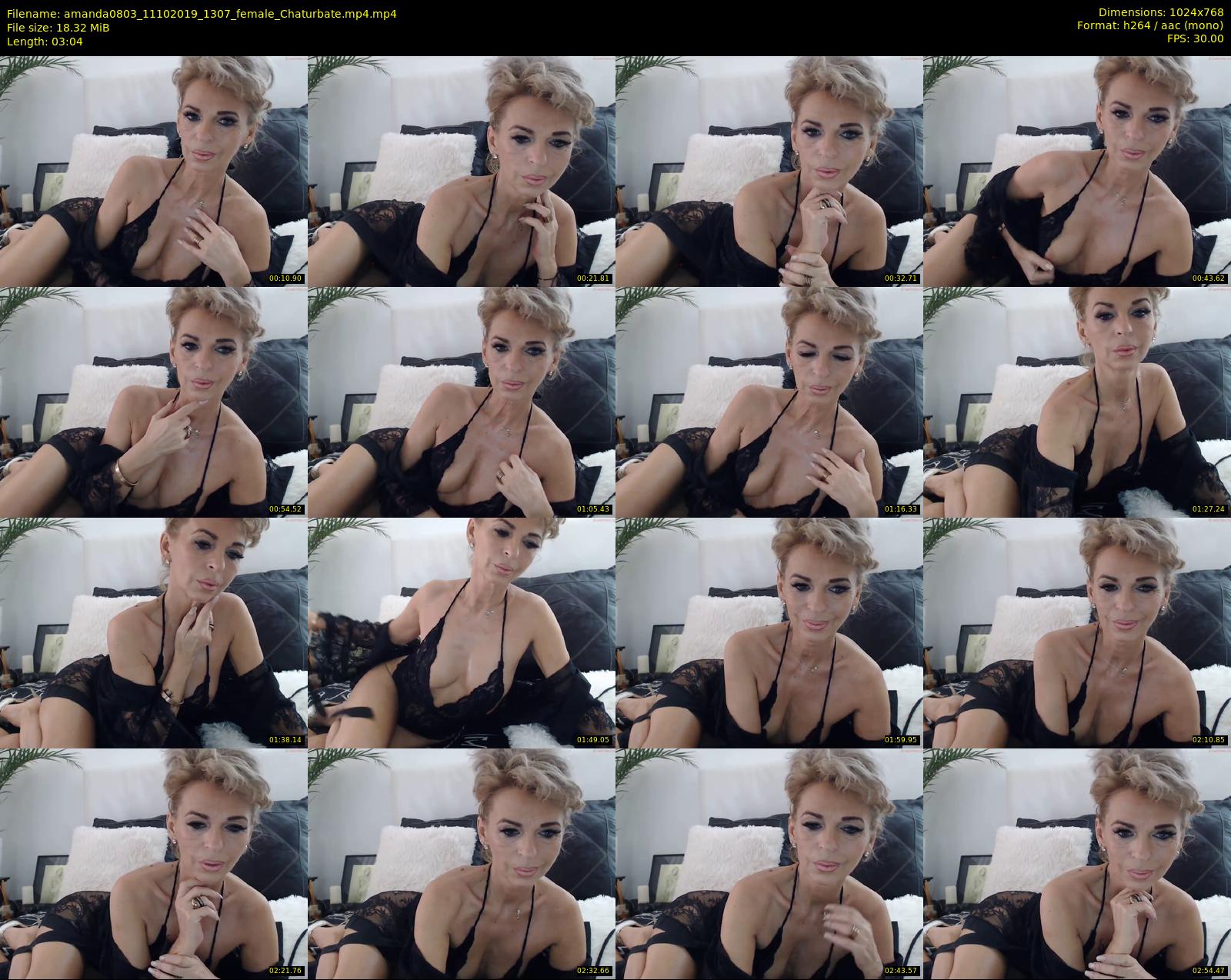 amanda0803 — 4 minute Chaturbate female cam show recording, 720p, Oct 11, 2019
