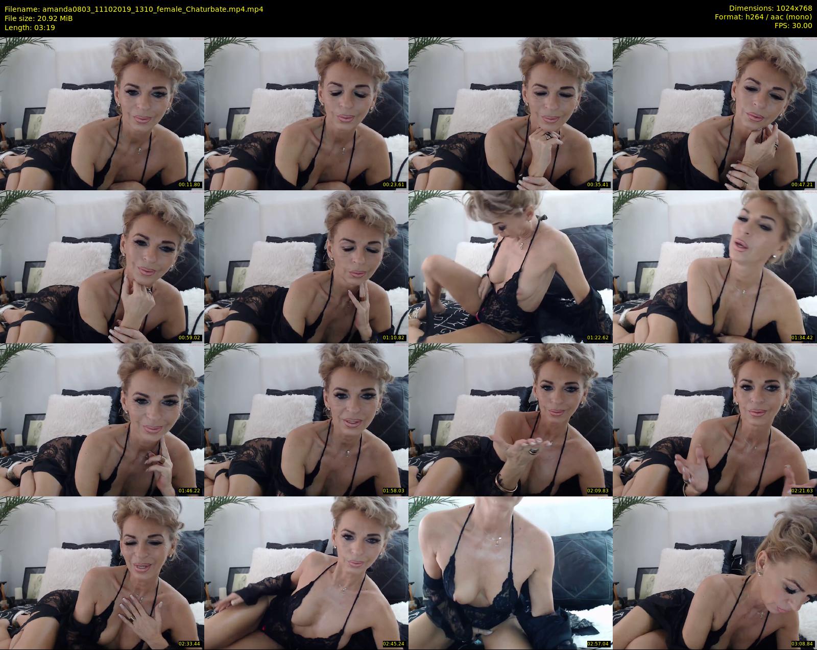 amanda0803 — 4 minute Chaturbate female cam show recording, 720p, Oct 11, 2019
