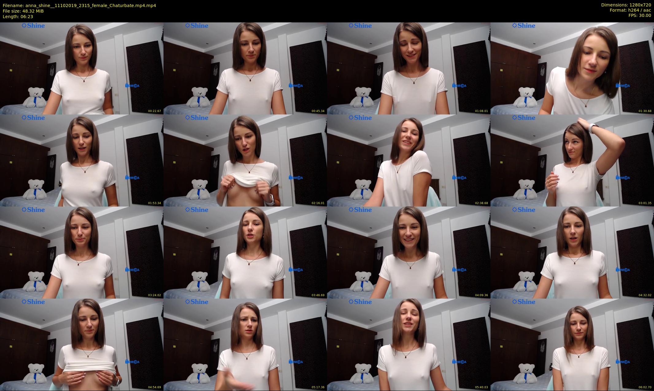 anna_shine_ — 7 minute Chaturbate female cam show recording, 720p, Oct 11, 2019