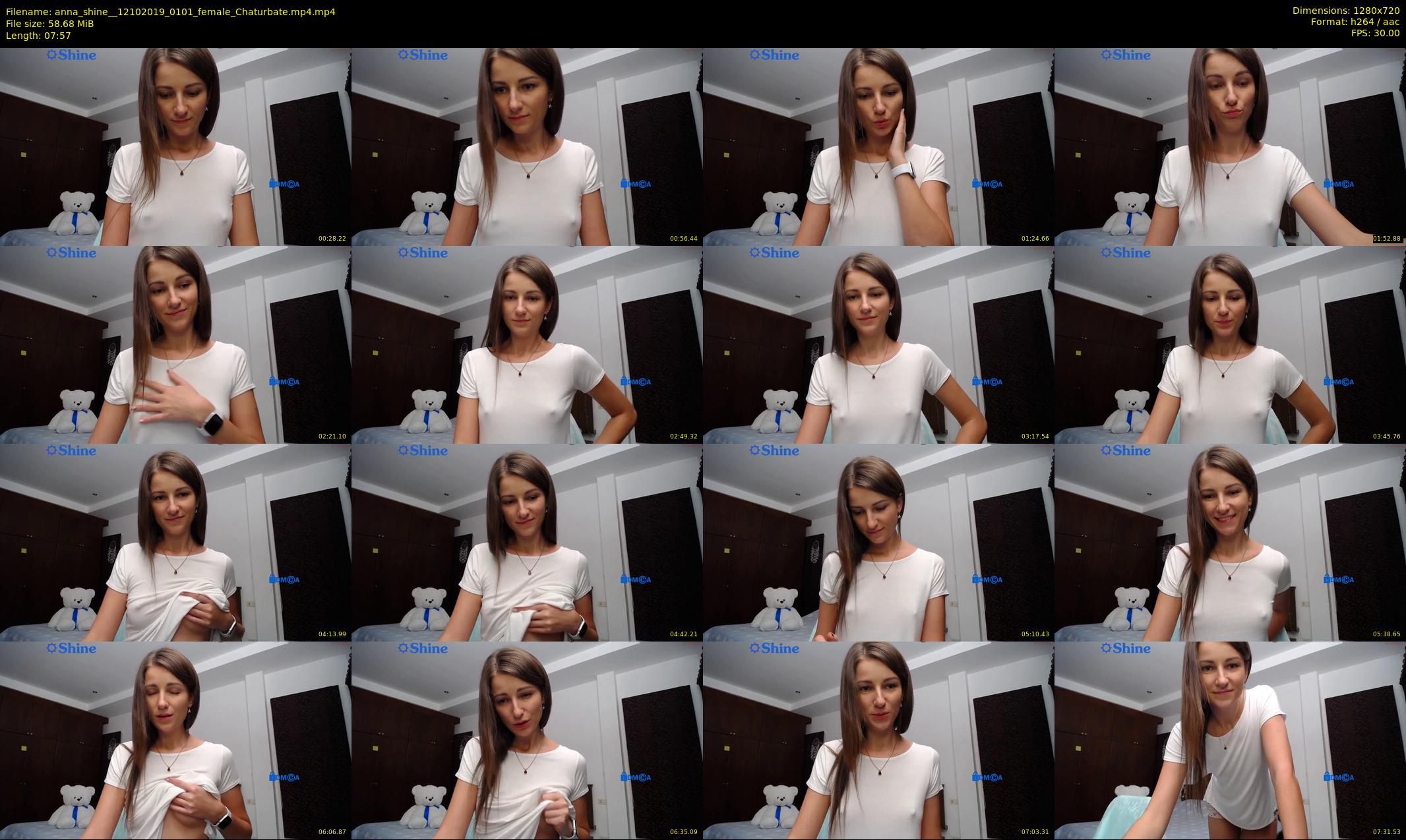 anna_shine_ — 8 minute Chaturbate female cam show recording, 720p, Oct 12, 2019