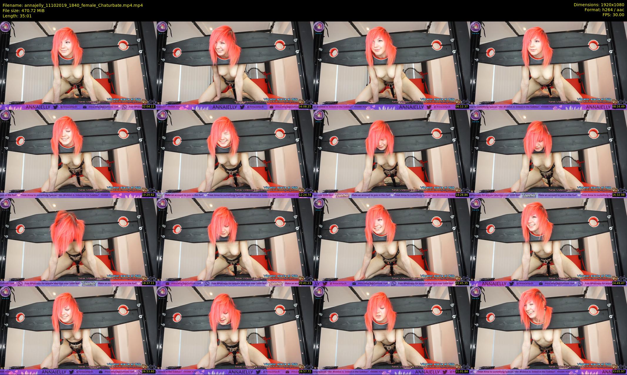 annajelly — 36 minute Chaturbate couple cam show recording, 1080p, Oct 11, 2019