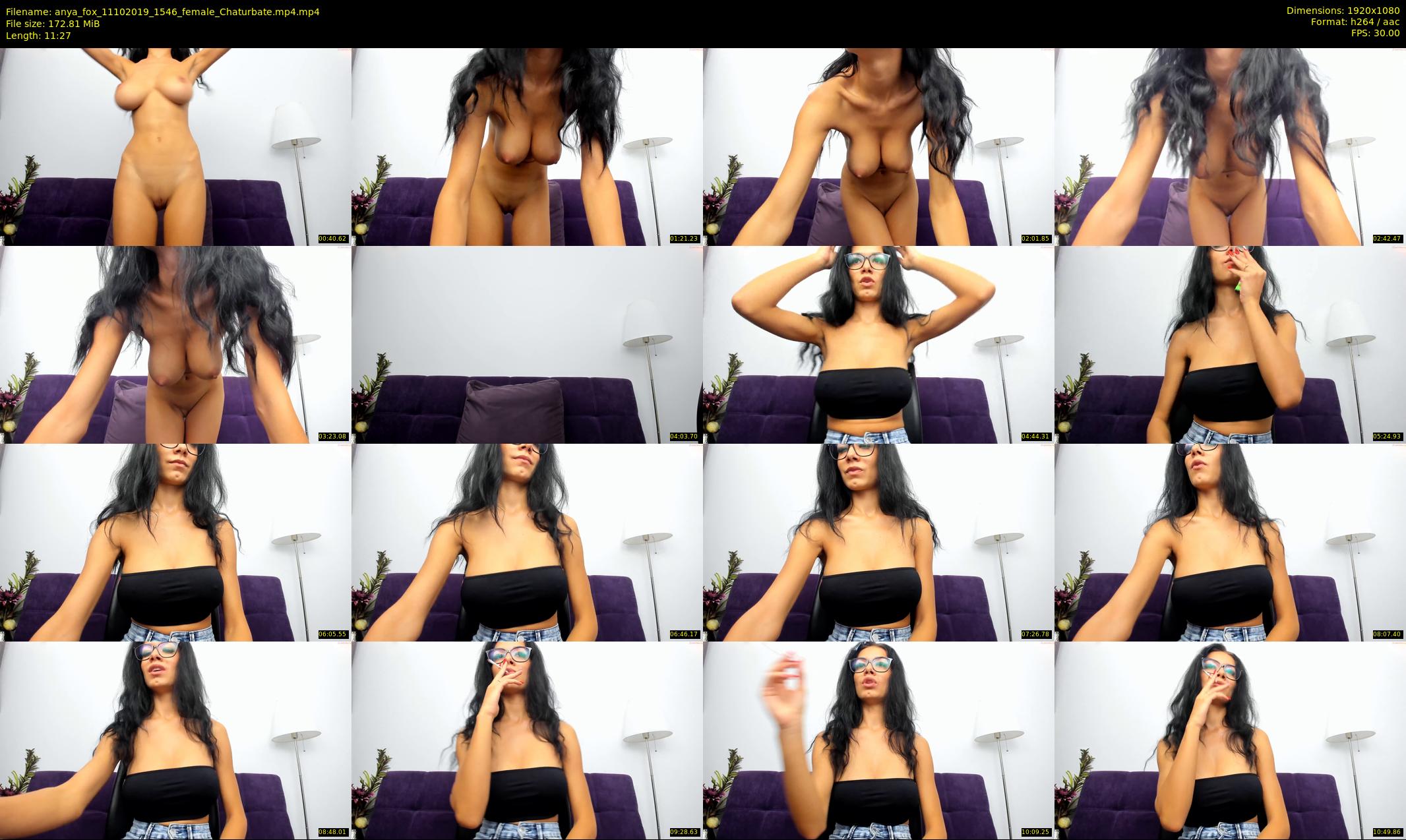 anya_fox — 12 minute Chaturbate female cam show recording, 1080p, Oct 11, 2019