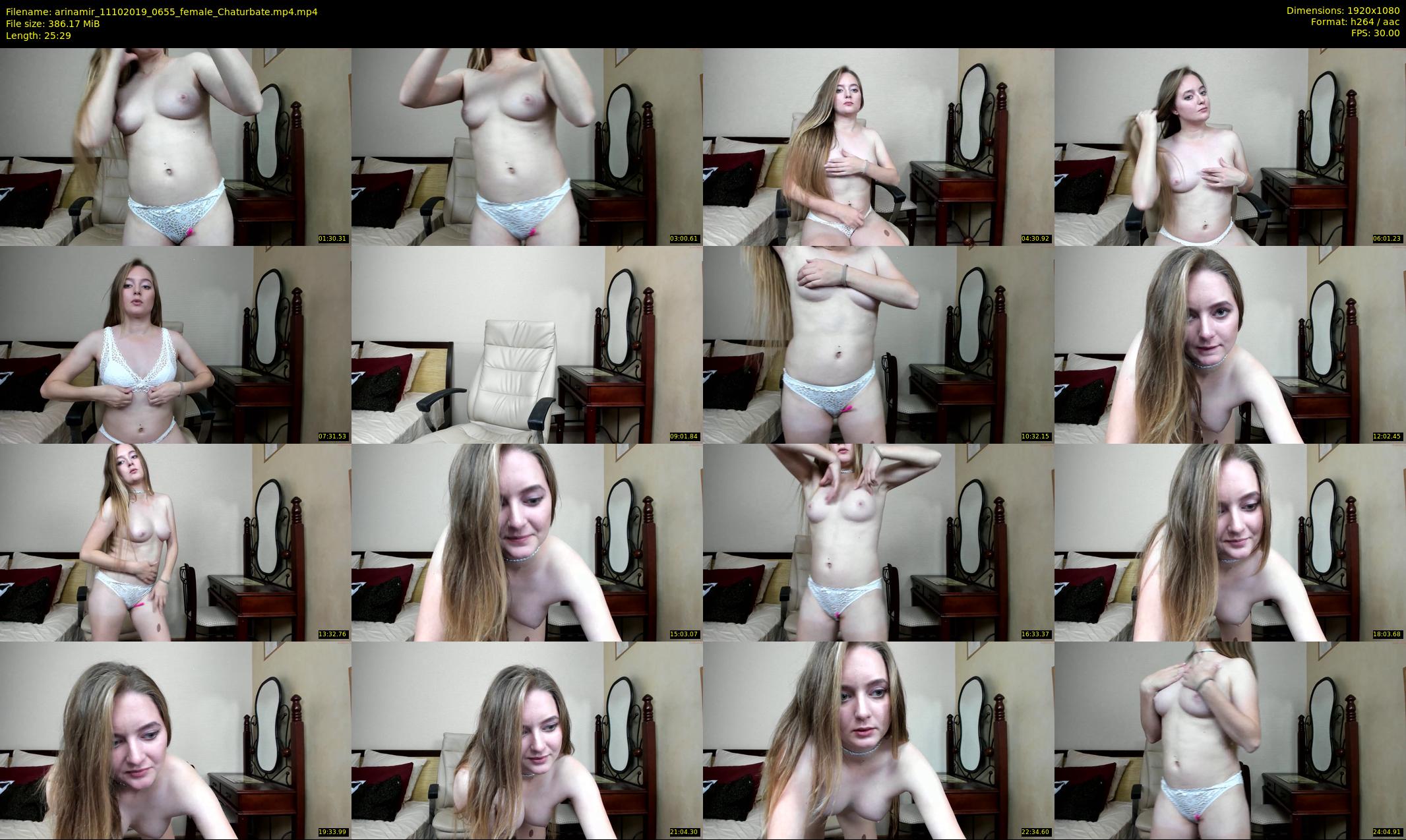 arinamir — 26 minute Chaturbate female cam show recording, 1080p, Oct 11, 2019