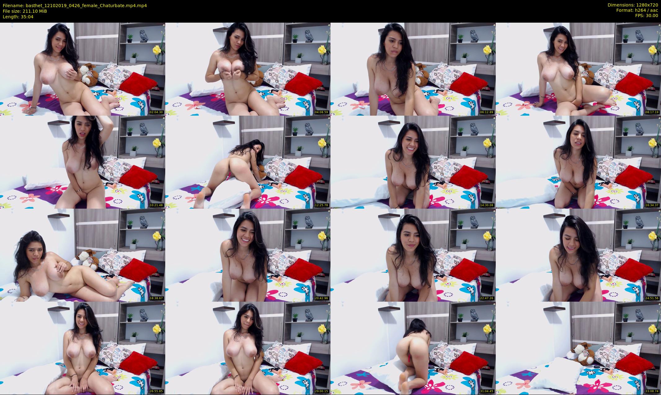 basthet — 36 minute Chaturbate female cam show recording, 720p, Oct 12, 2019