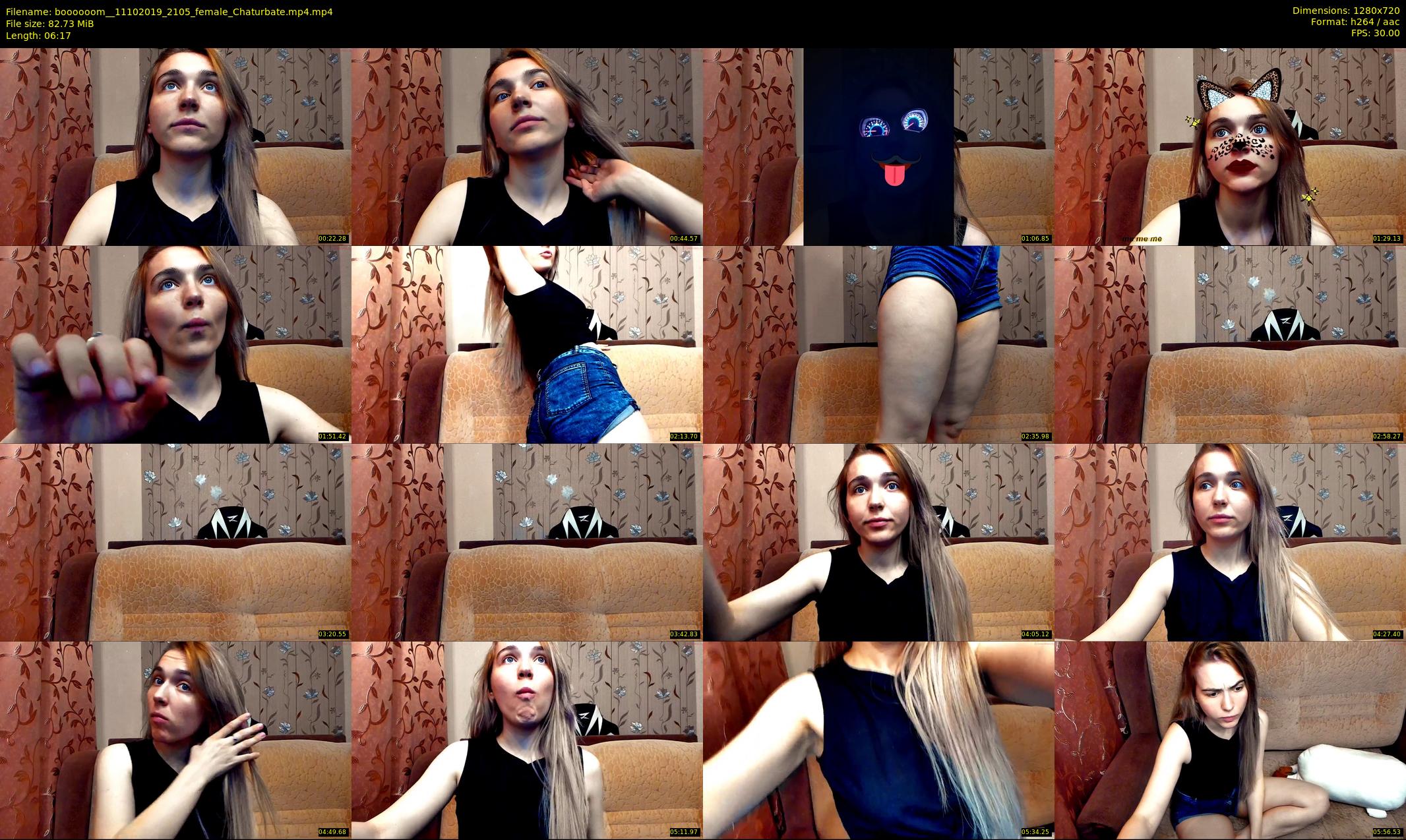 boooooom_ — 7 minute Chaturbate female cam show recording, 720p, Oct 11, 2019
