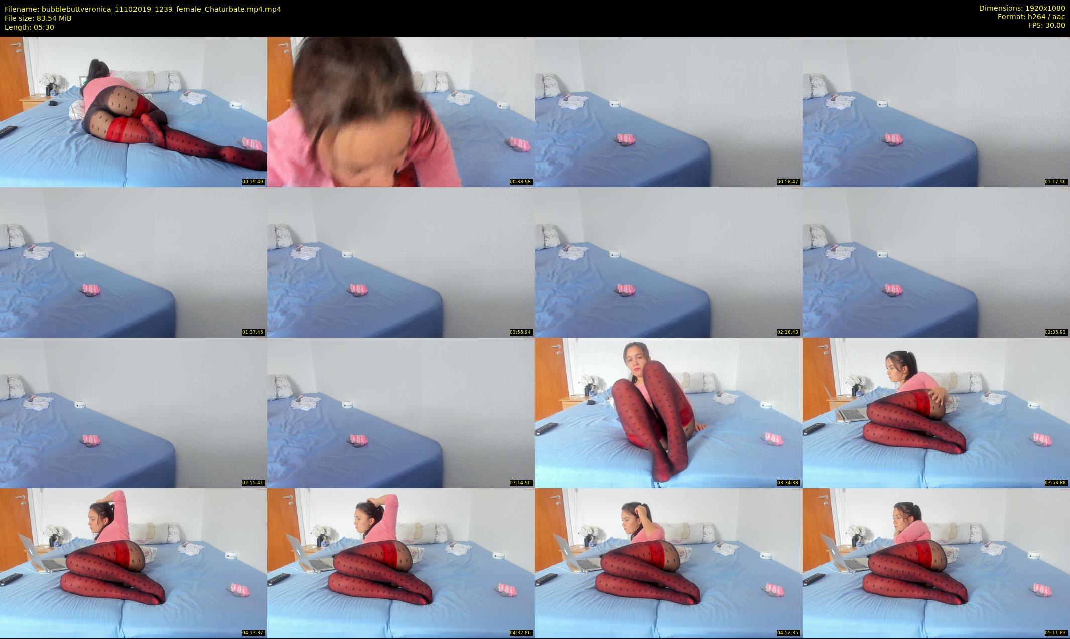 bubblebuttveronica — 6 minute Chaturbate female cam show recording, 1080p, Oct 11, 2019
