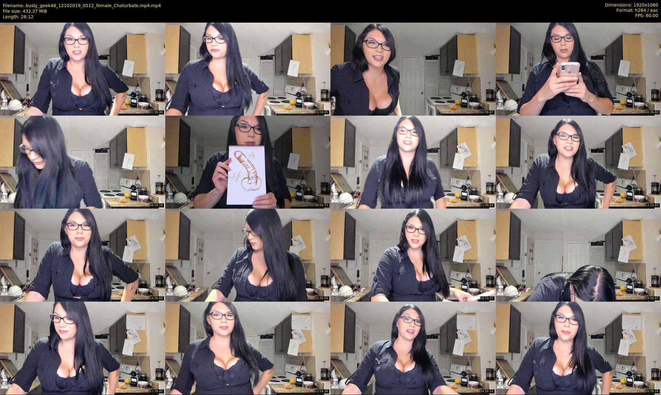 busty_geek48 — 29 minute Chaturbate female cam show recording, 1080p, Oct 12, 2019