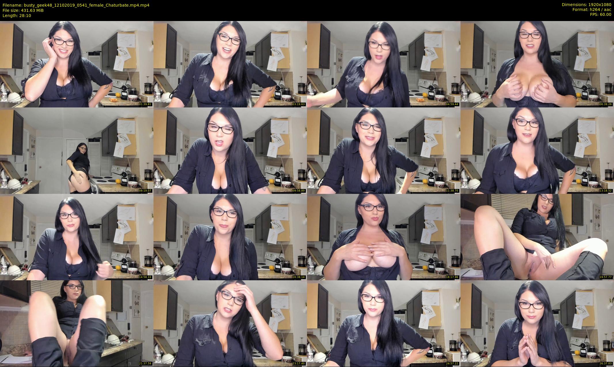 busty_geek48 — 29 minute Chaturbate female cam show recording, 1080p, Oct 12, 2019