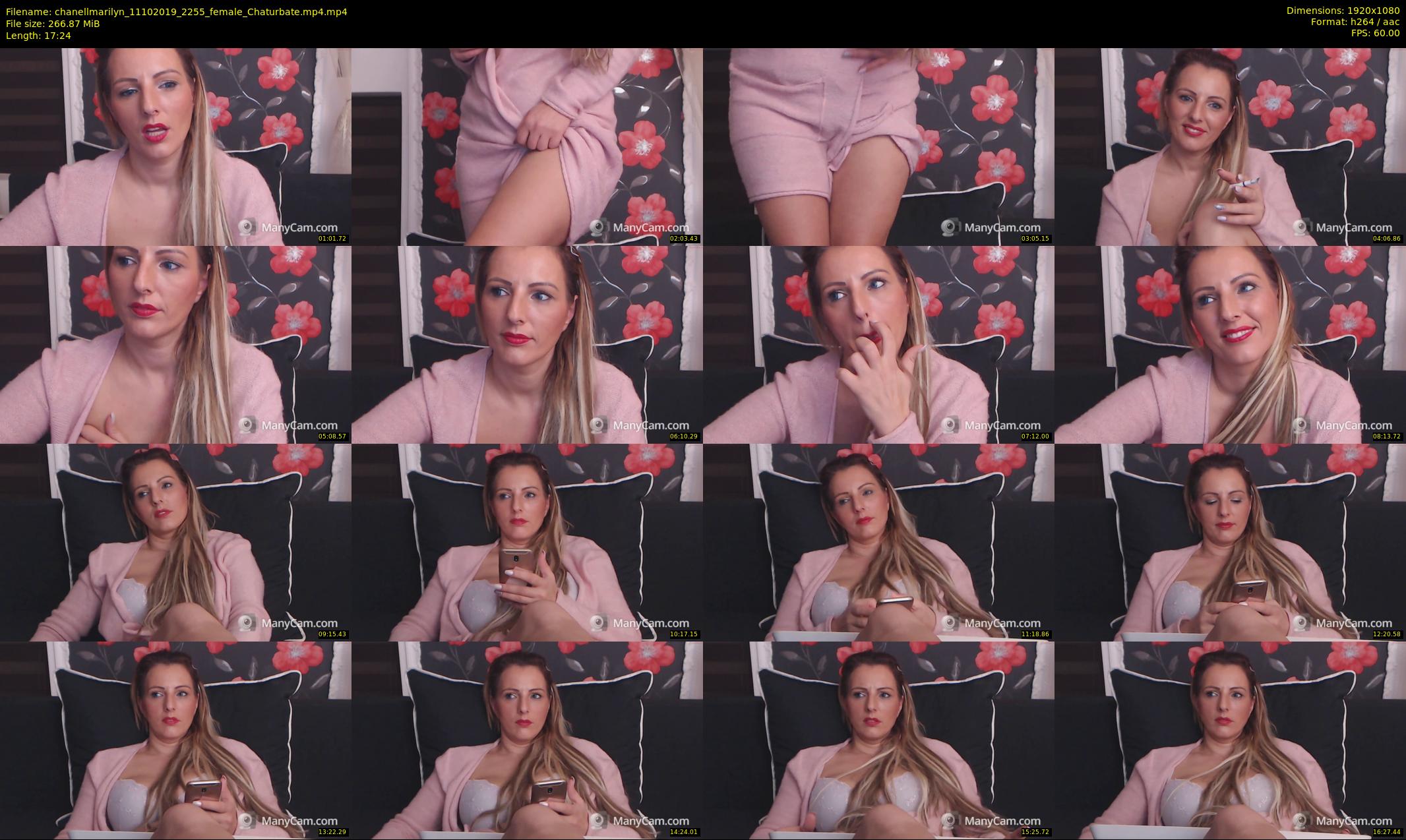 chanellmarilyn — 18 minute Chaturbate female cam show recording, 1080p, Oct 11, 2019