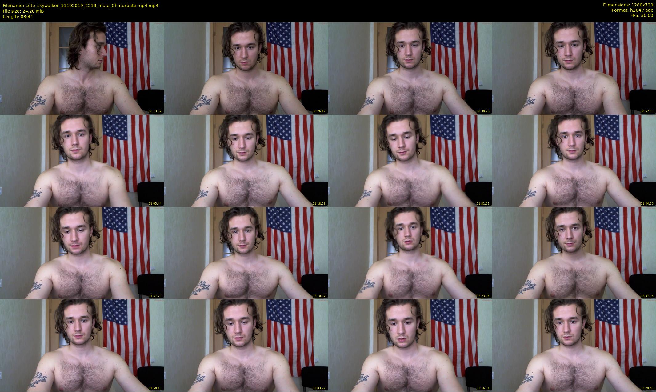 cute_skywalker — 4 minute Chaturbate male cam show recording, 720p, Oct 11, 2019