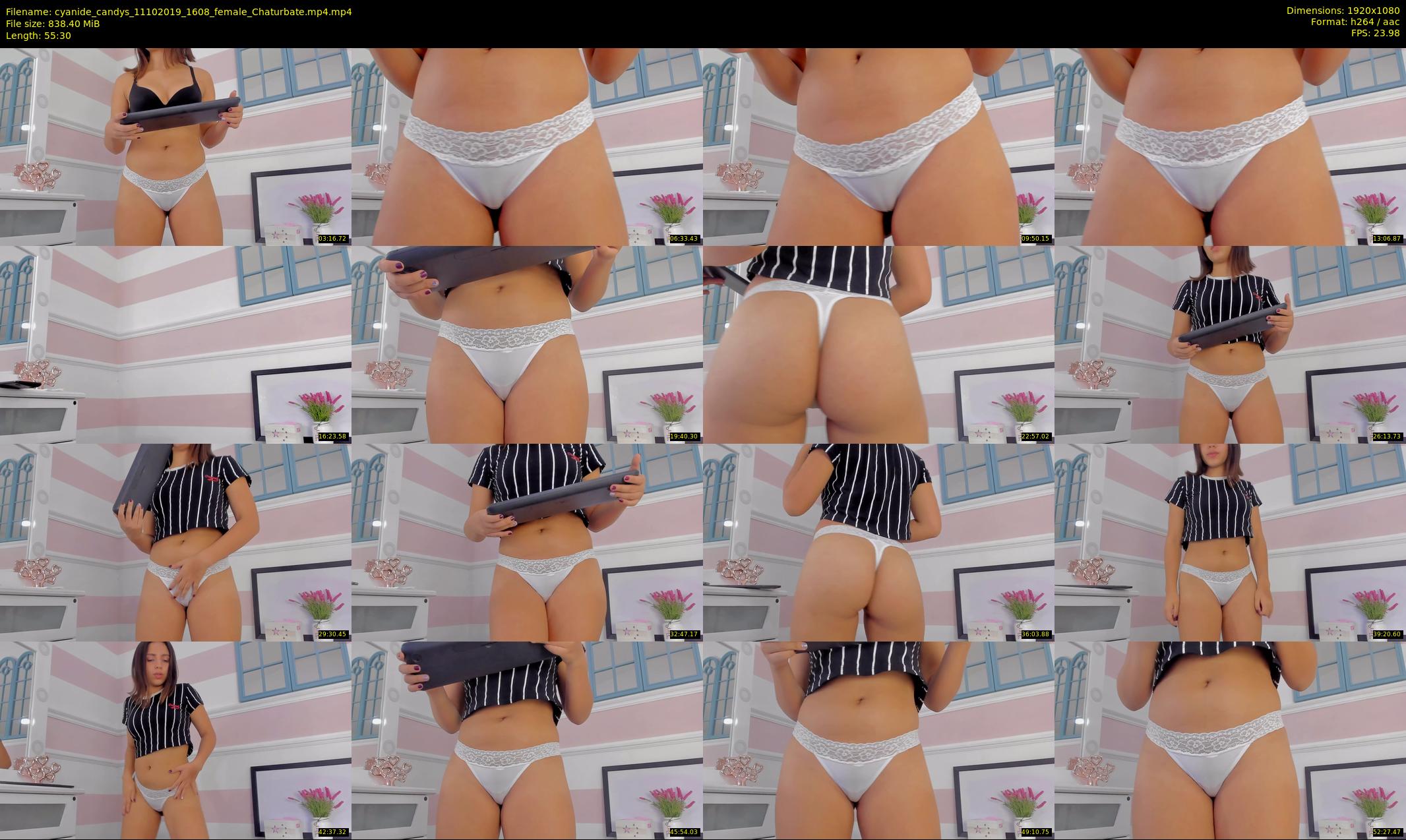 cyanide_candys — 56 minute Chaturbate female cam show recording, 1080p, Oct 11, 2019