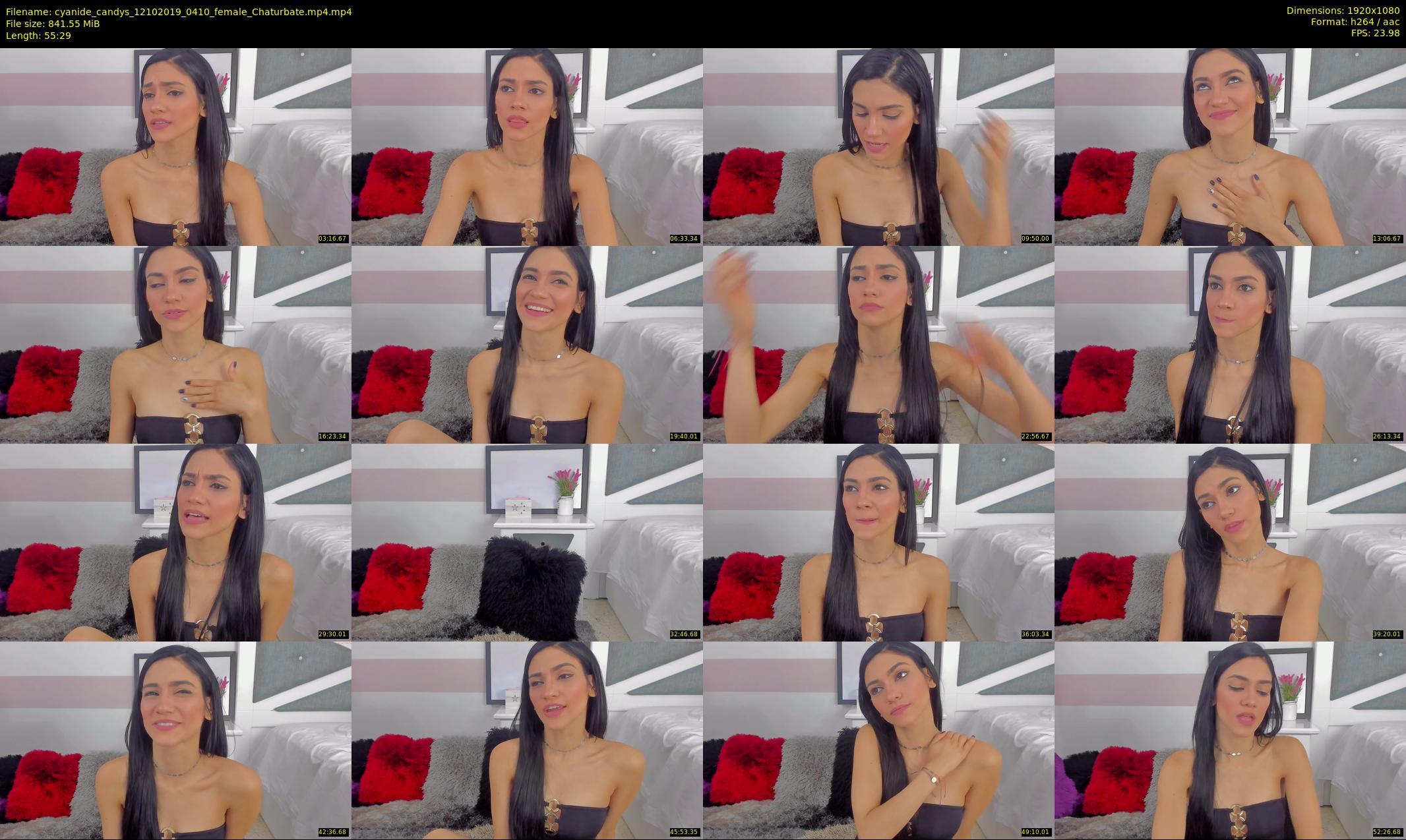 cyanide_candys — 56 minute Chaturbate female cam show recording, 1080p, Oct 12, 2019