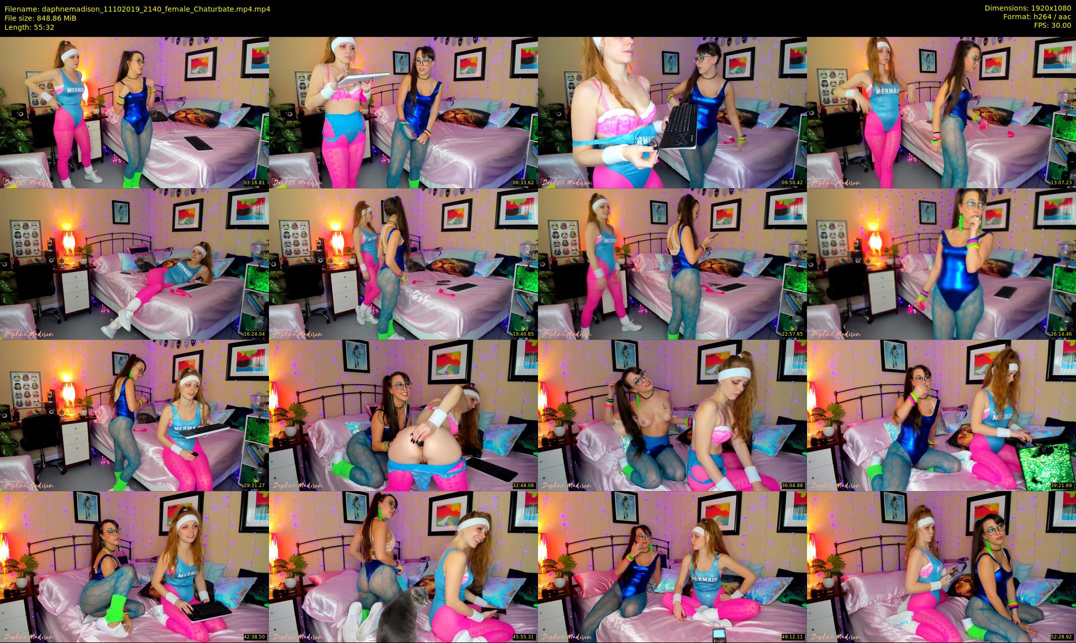 daphnemadison — 56 minute Chaturbate couple cam show recording, 1080p, Oct 11, 2019