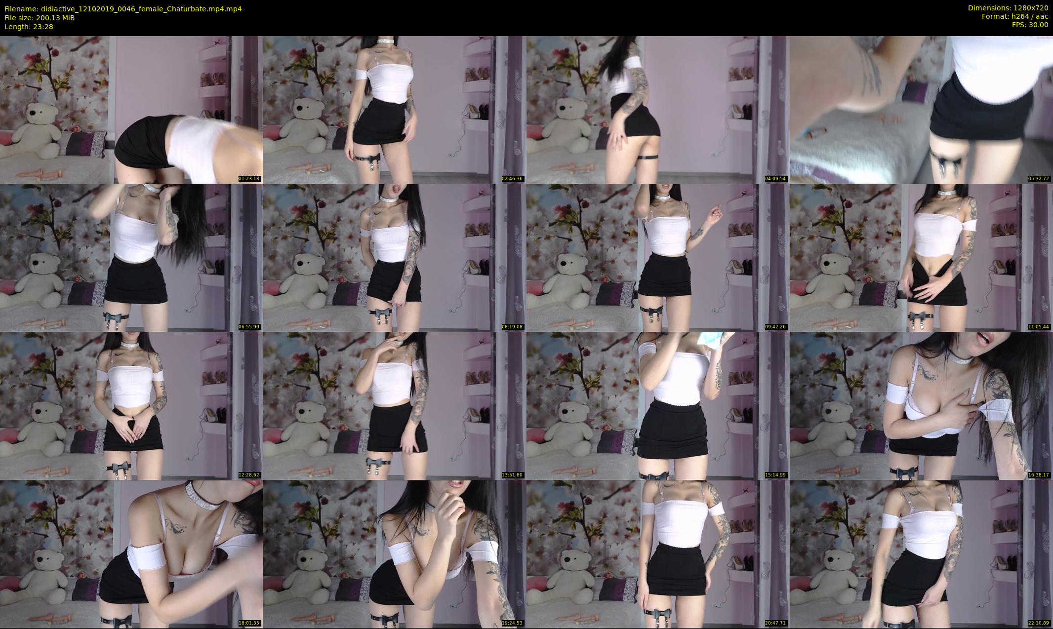 didiactive — 24 minute Chaturbate female cam show recording, 720p, Oct 12, 2019