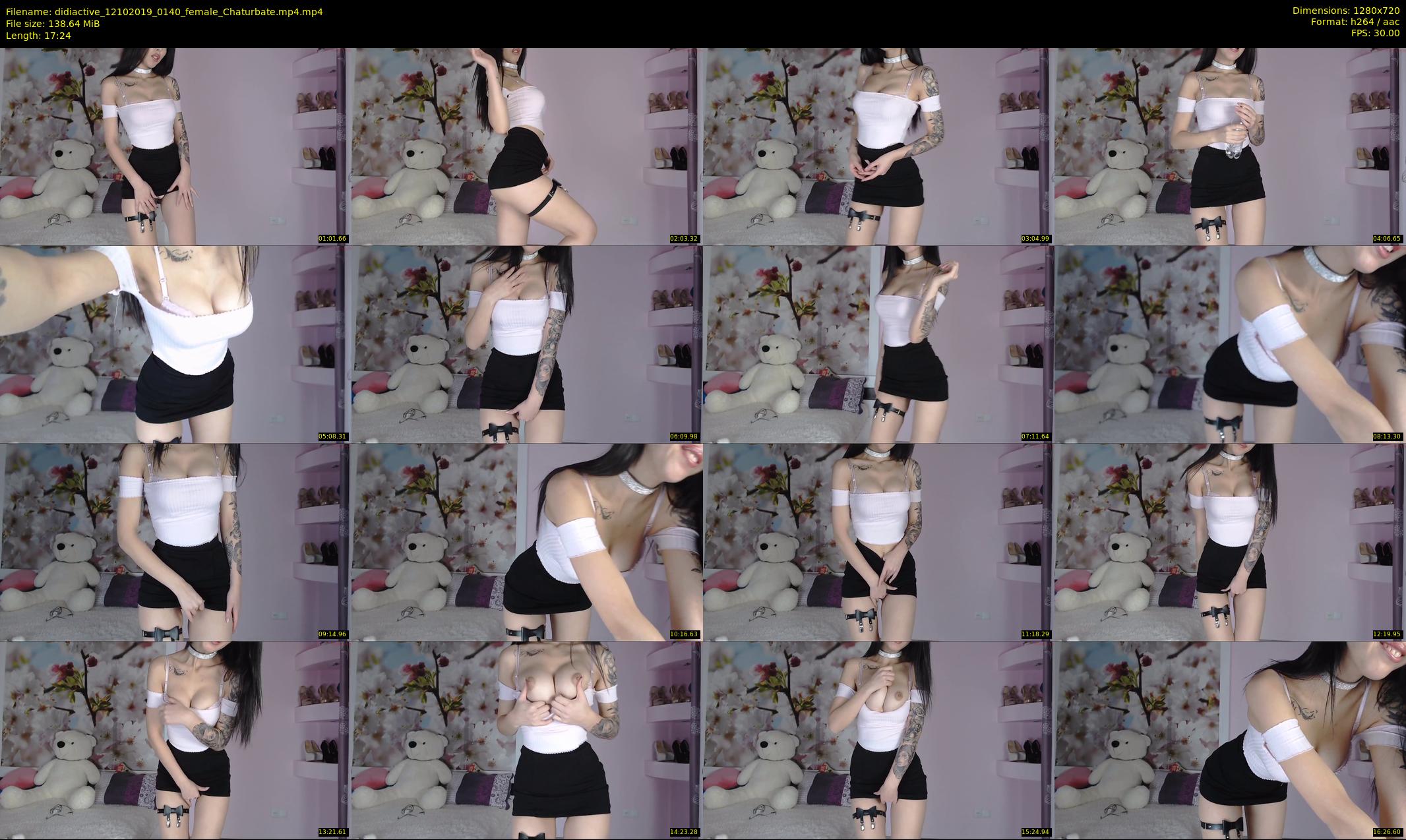 didiactive — 18 minute Chaturbate female cam show recording, 720p, Oct 12, 2019