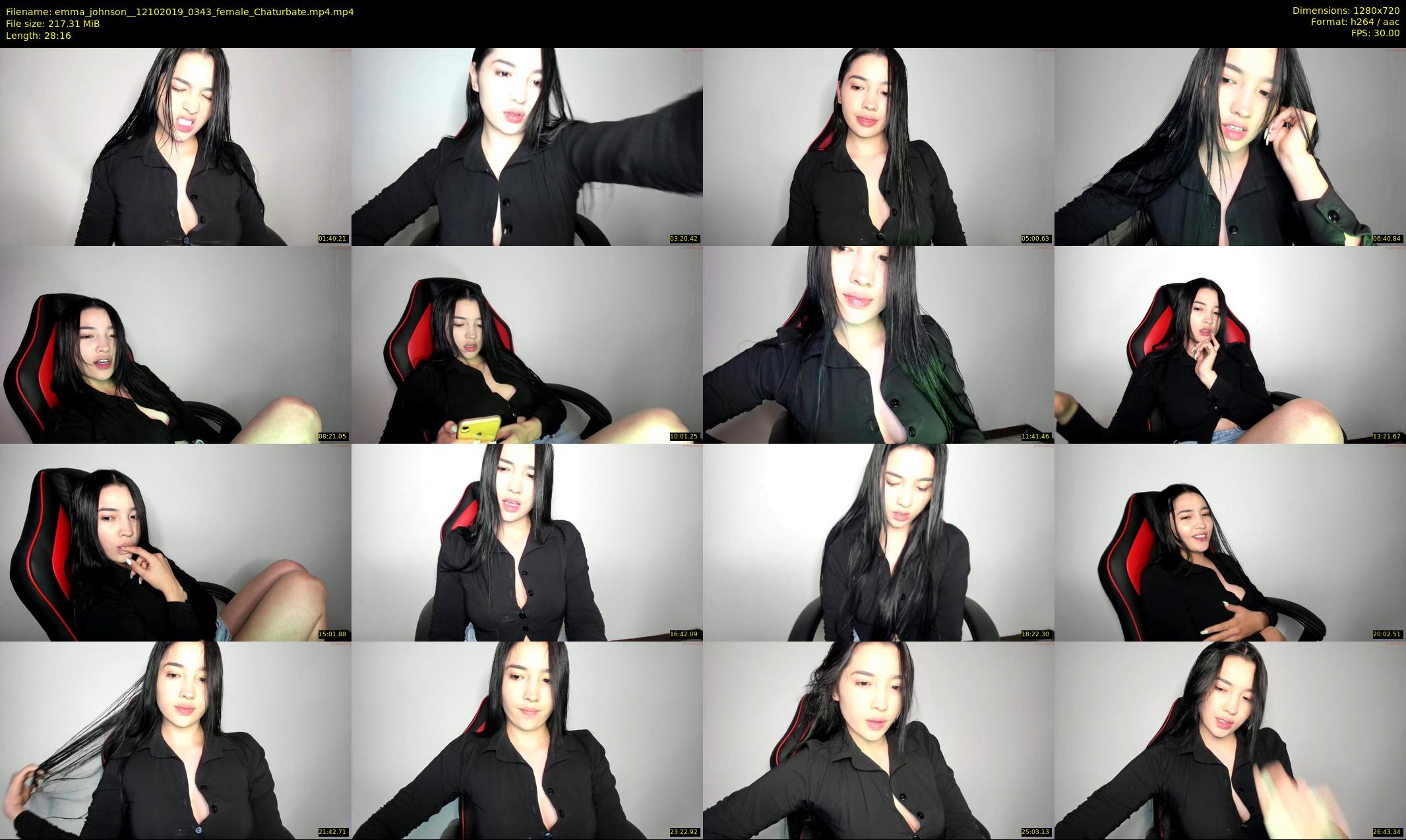 emma_johnson_ — 29 minute Chaturbate female cam show recording, 720p, Oct 12, 2019