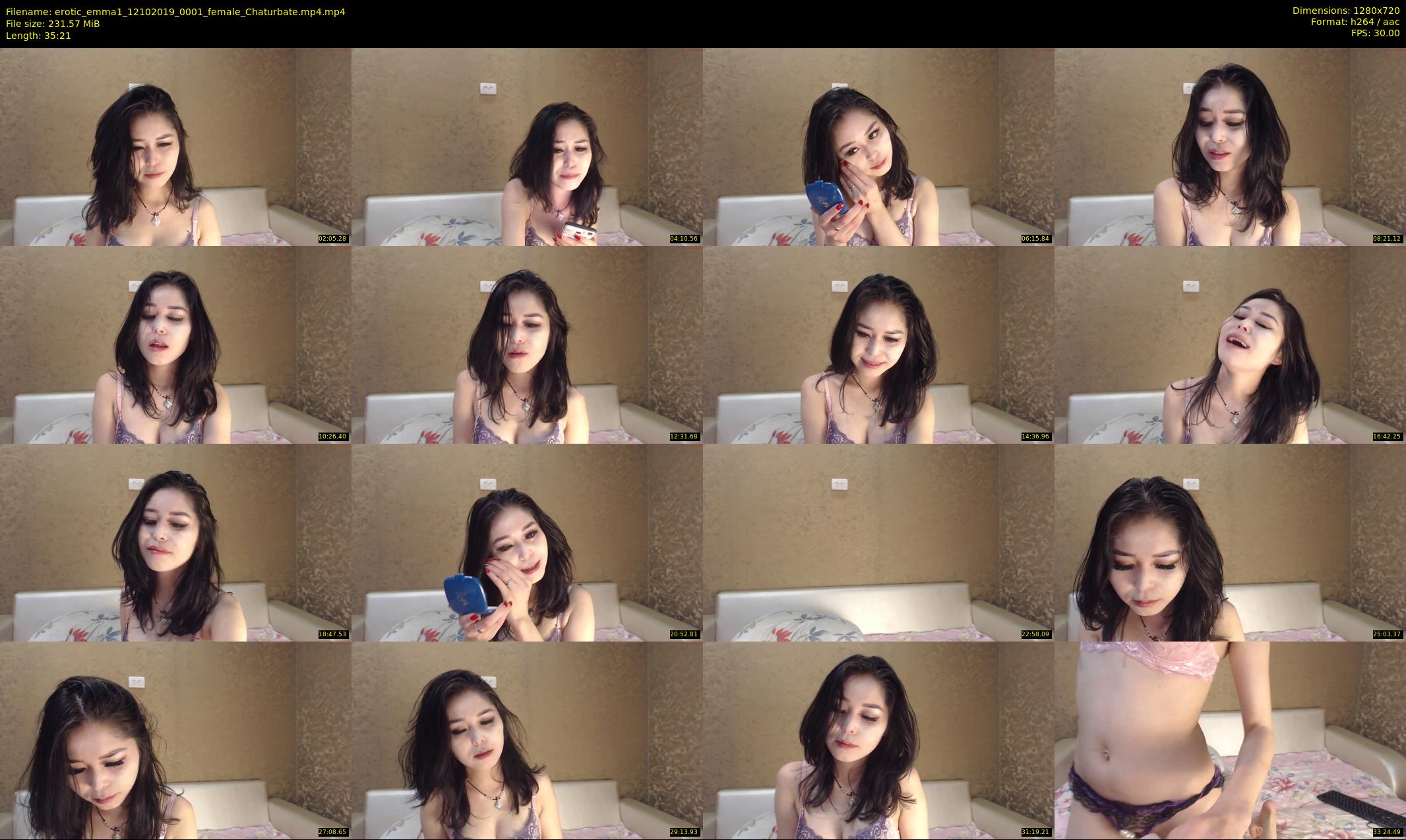 erotic_emma1 — 36 minute Chaturbate female cam show recording, 720p, Oct 12, 2019